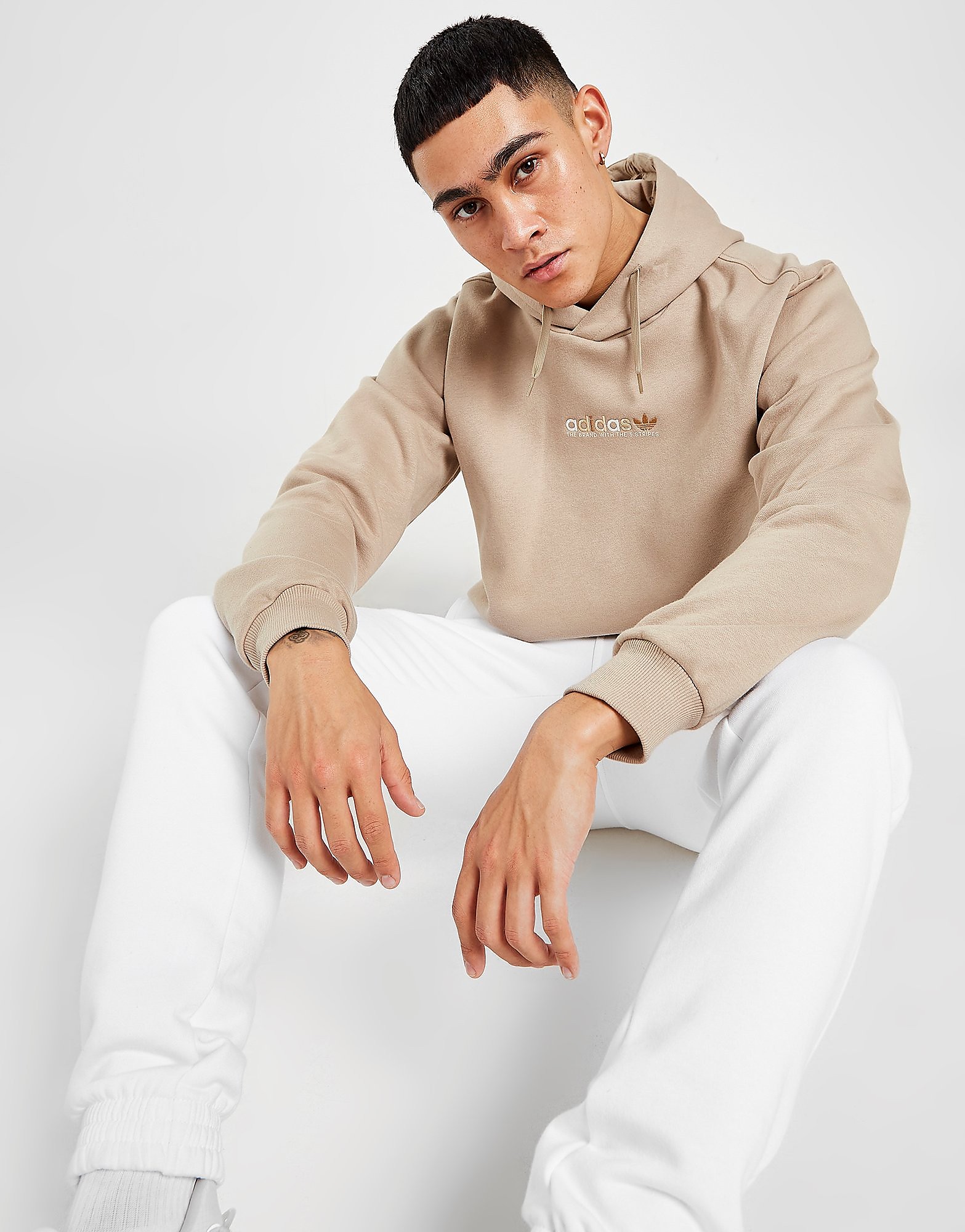

adidas Originals Colour Smash Hoodie - Only at JD - Brown - Mens, Brown