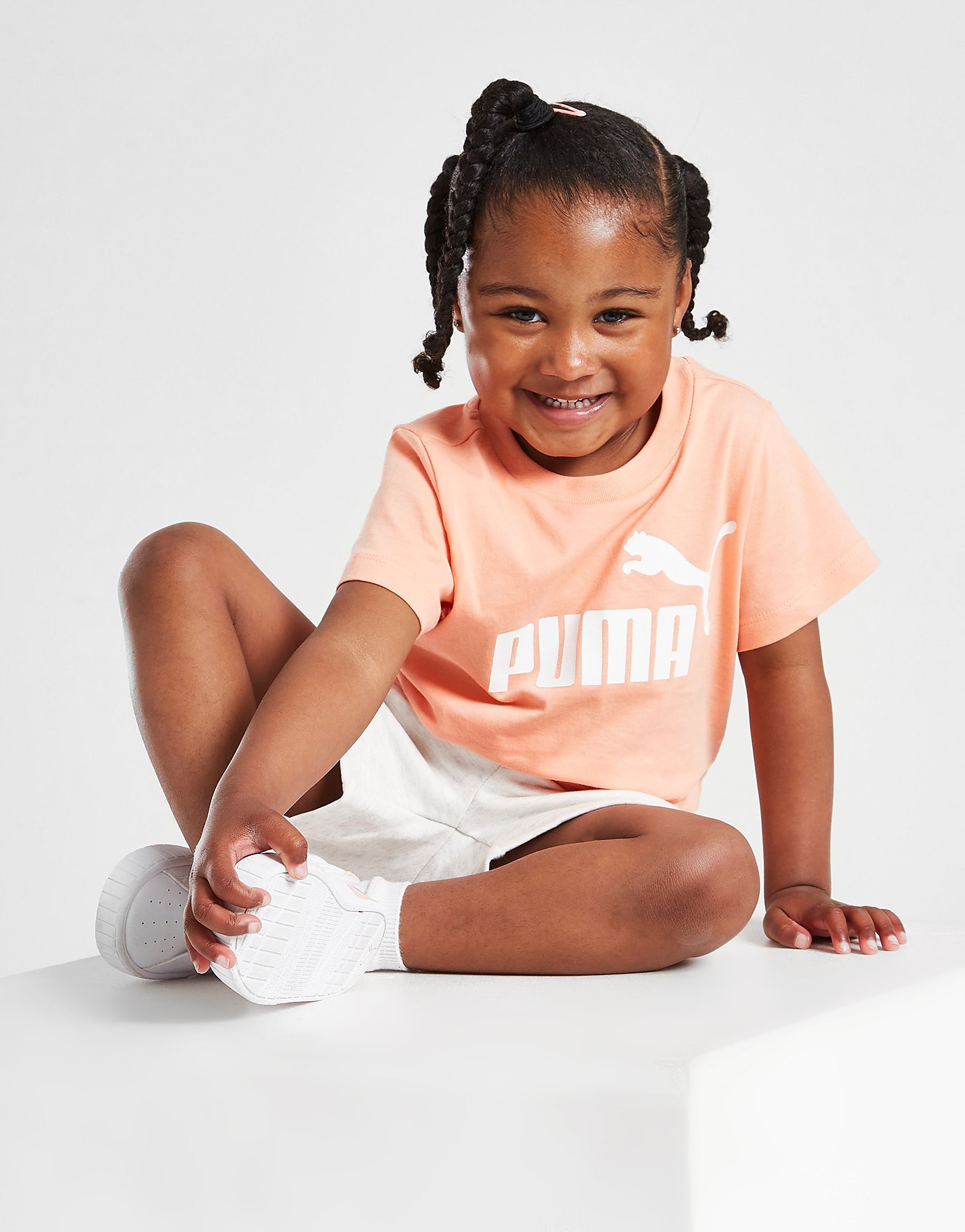 

Puma Girls' Core T-Shirt & Shorts Set Infant - Pink - Kids, Pink