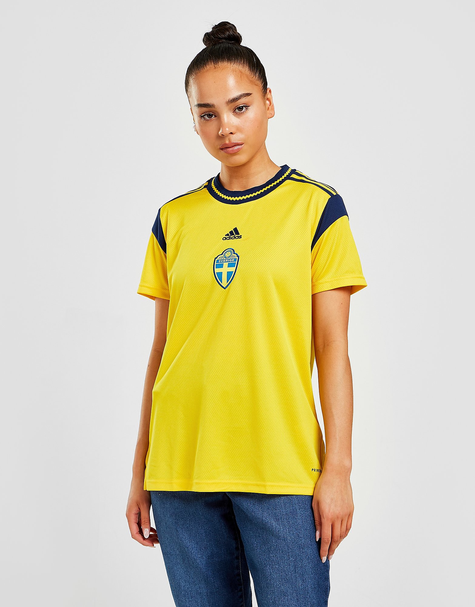 adidas Sverige 2022 Hemmatröja Dam, Gul