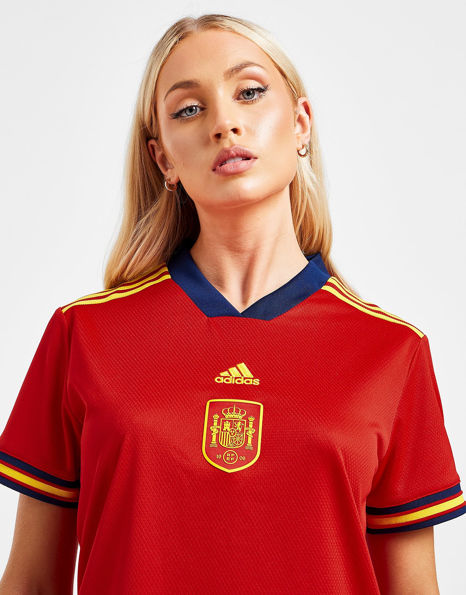 

adidas Spain WEC 2022 Home Shirt - Scarlet - Womens, Scarlet