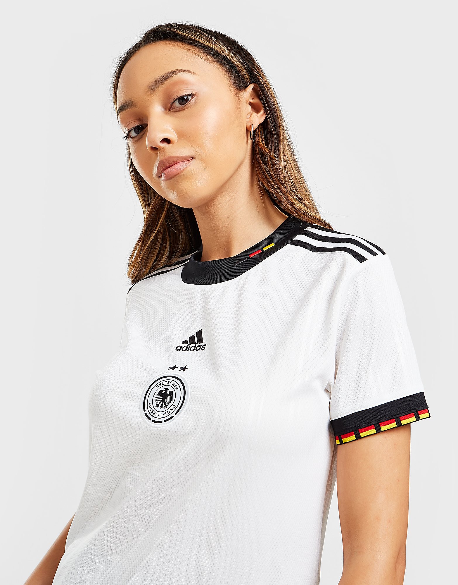 adidas Germany WEC 2022 Home Shirt Women's, Vit