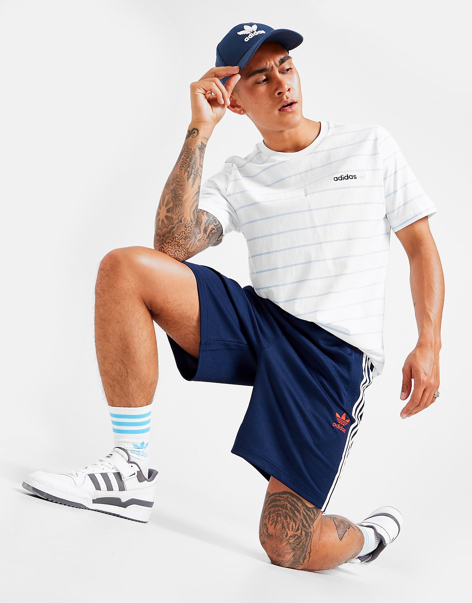 

adidas Originals SST Shorts - Only at JD - Blue - Mens, Blue