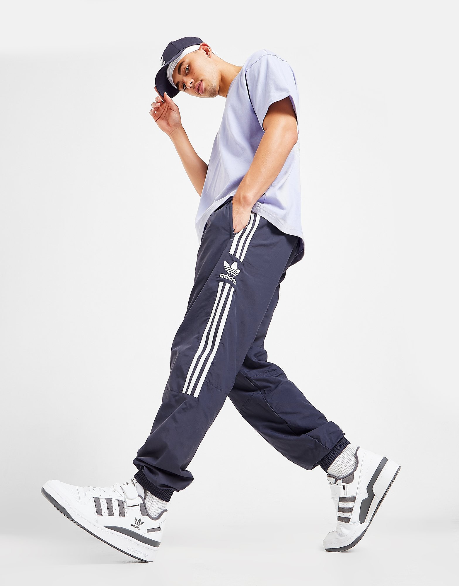 

adidas Originals Lock Up Cuffed Track Pants - Shadow Navy - Mens, Shadow Navy