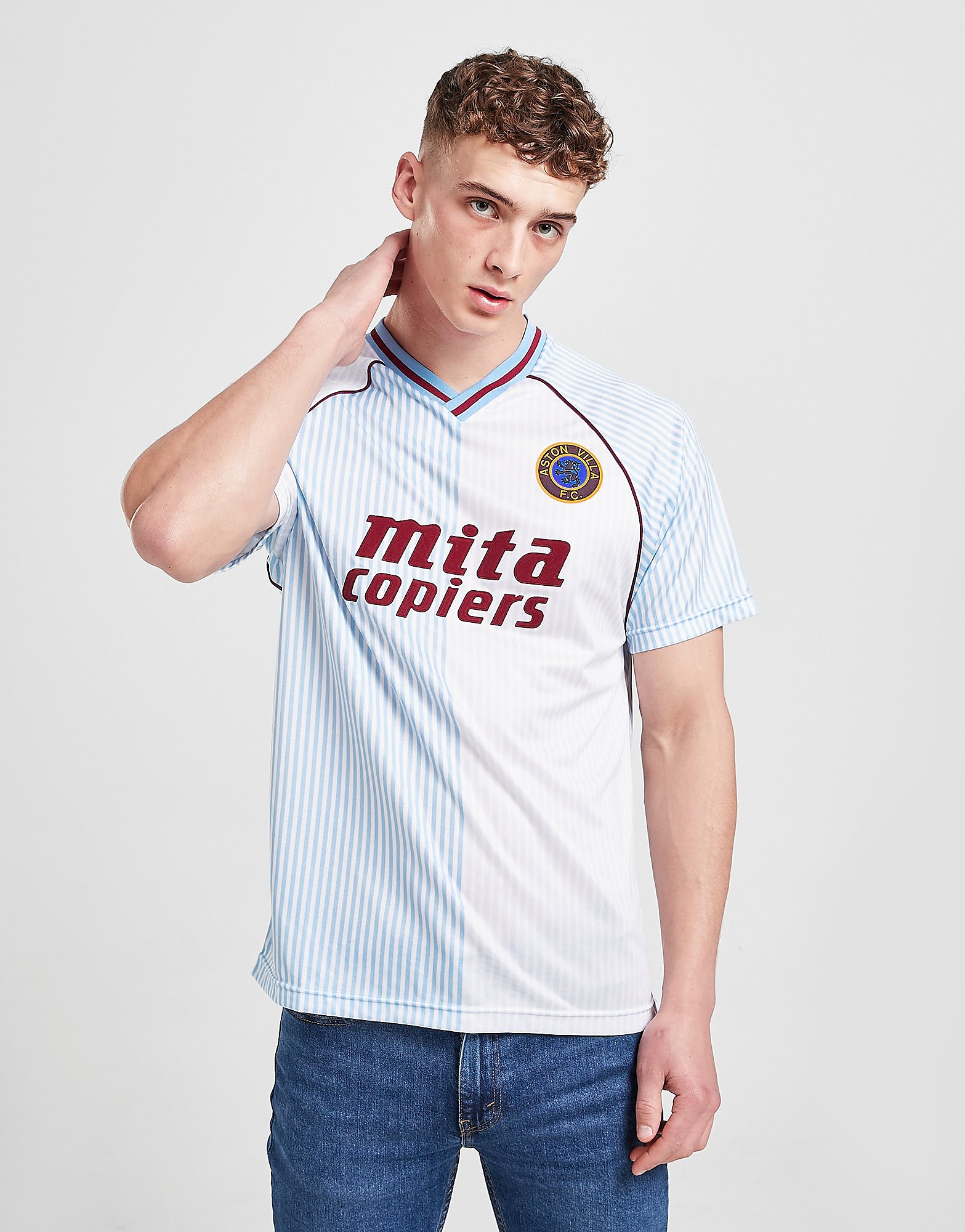 

Score Draw Aston Villa FC '88 Away Retro Shirt - White - Mens, White