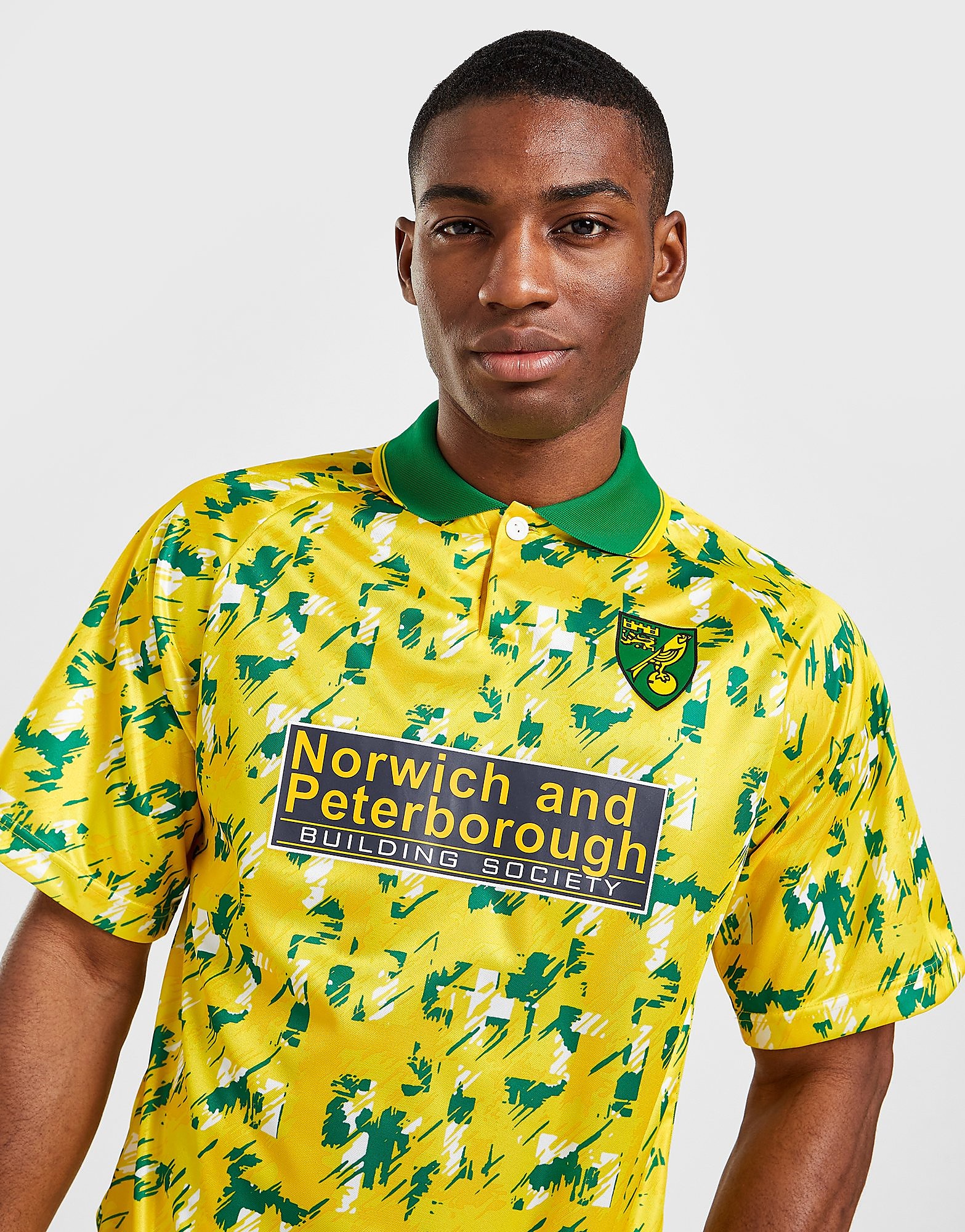 

Score Draw Norwich '93 Home Retro Shirt - Yellow - Mens, Yellow