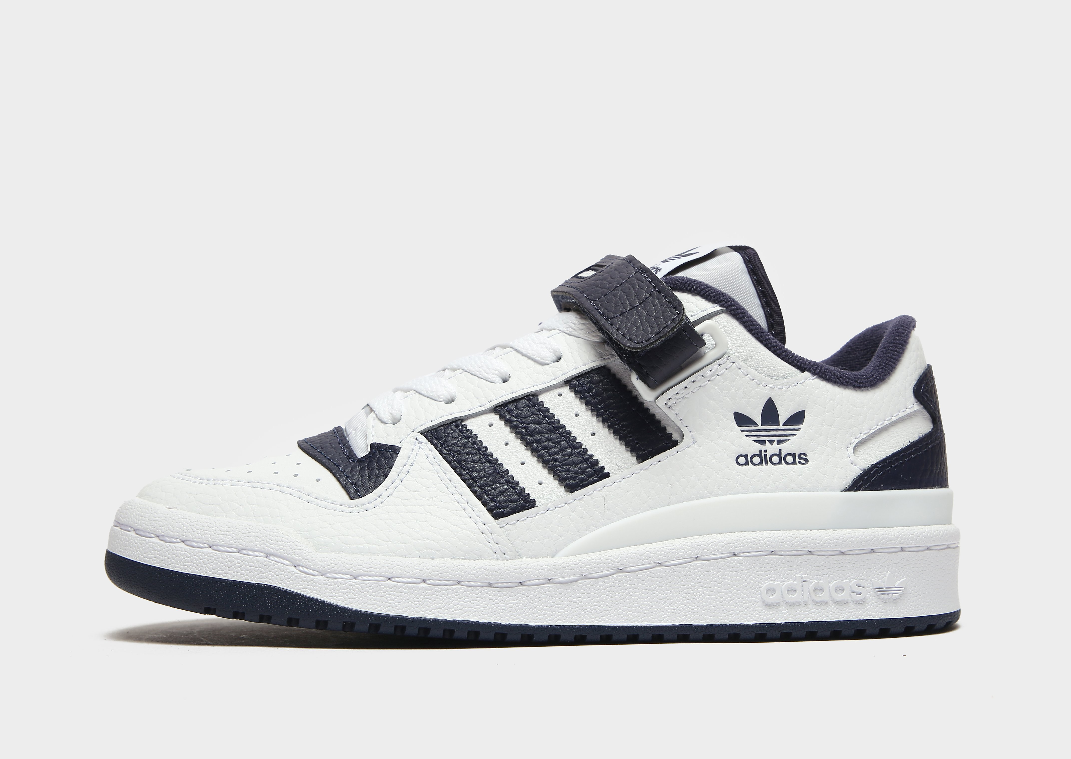 

adidas Originals Forum Low Junior - Cloud White / Cloud White / Shadow Navy - Kids, Cloud White / Cloud White / Shadow Navy