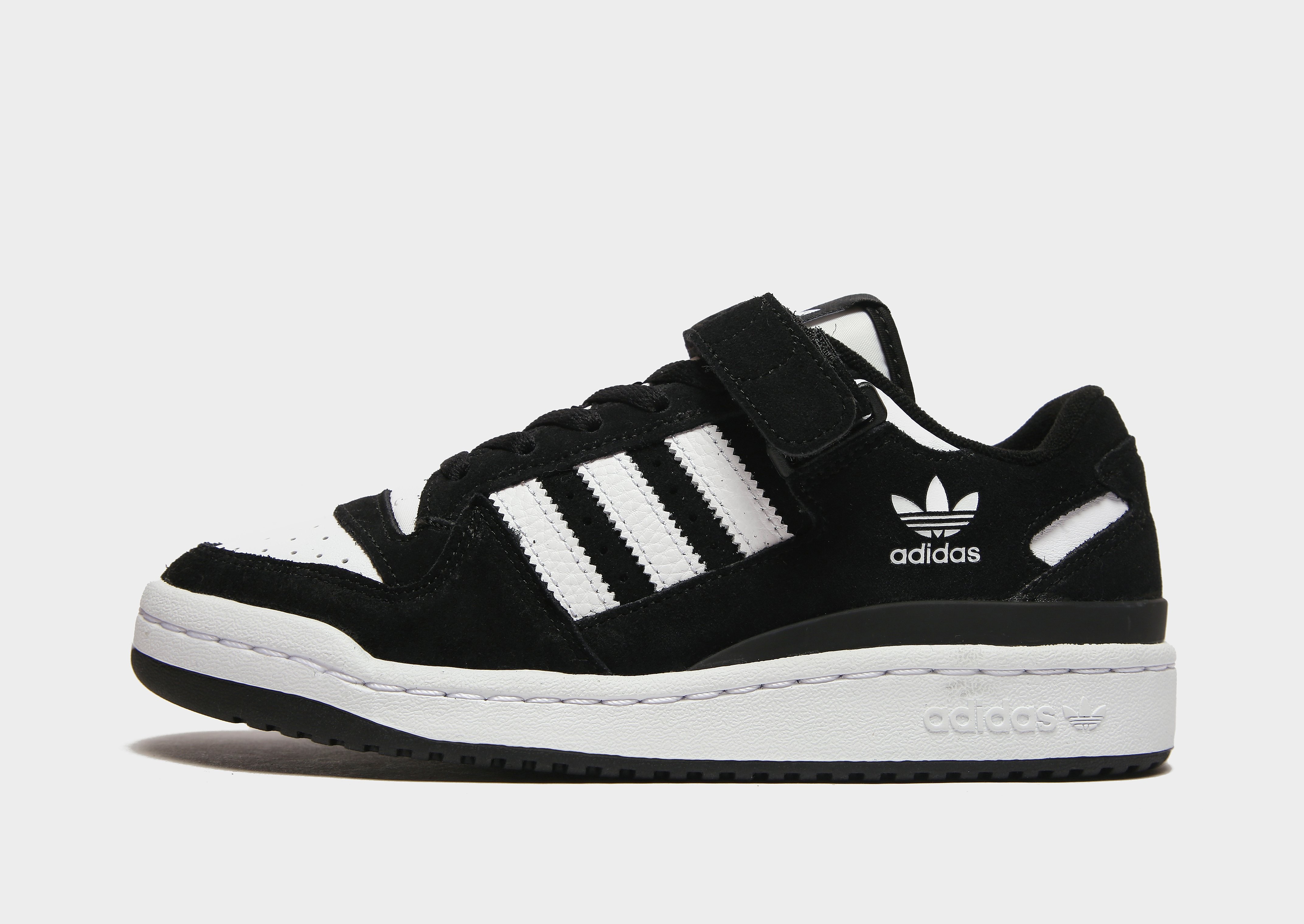 

adidas Originals Forum Low Suede Junior - Black - Kids, Black