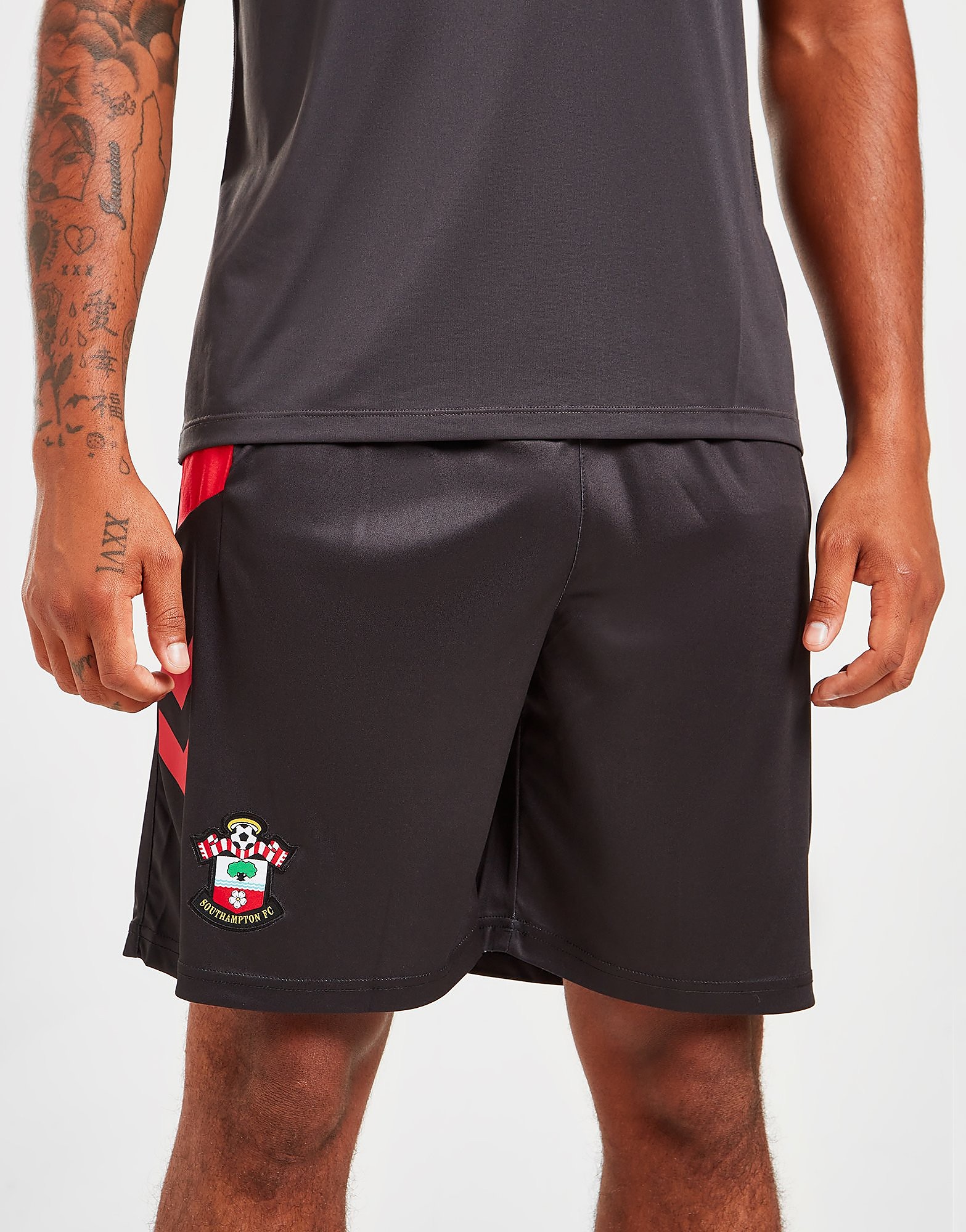 

Hummel Southampton FC 2022/23 Home Shorts - Black - Mens, Black