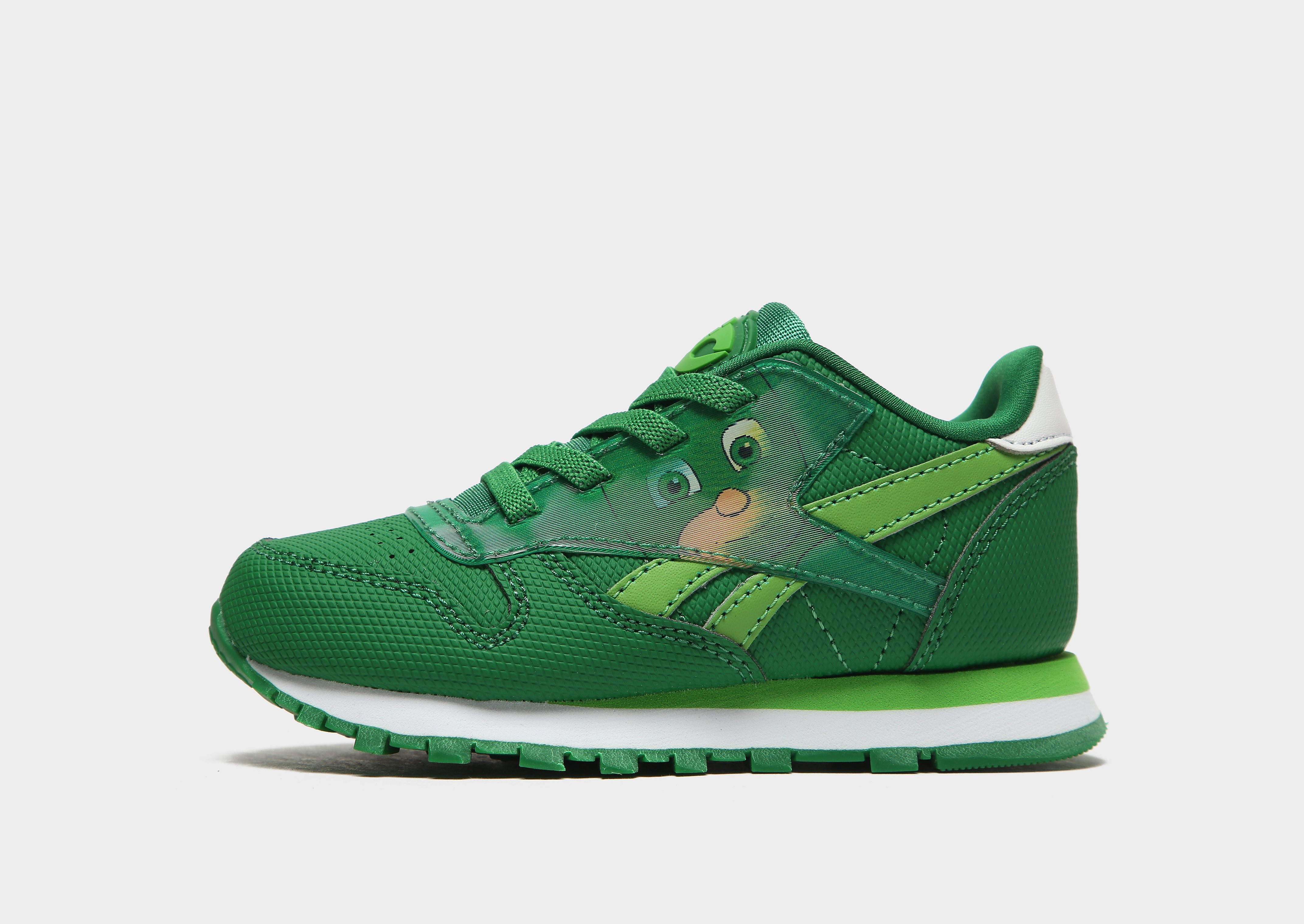 

Reebok PJ Masks Classic Leather Infant - Goal Green / Positive Green / Cloud White - Kids, Goal Green / Positive Green / Cloud White