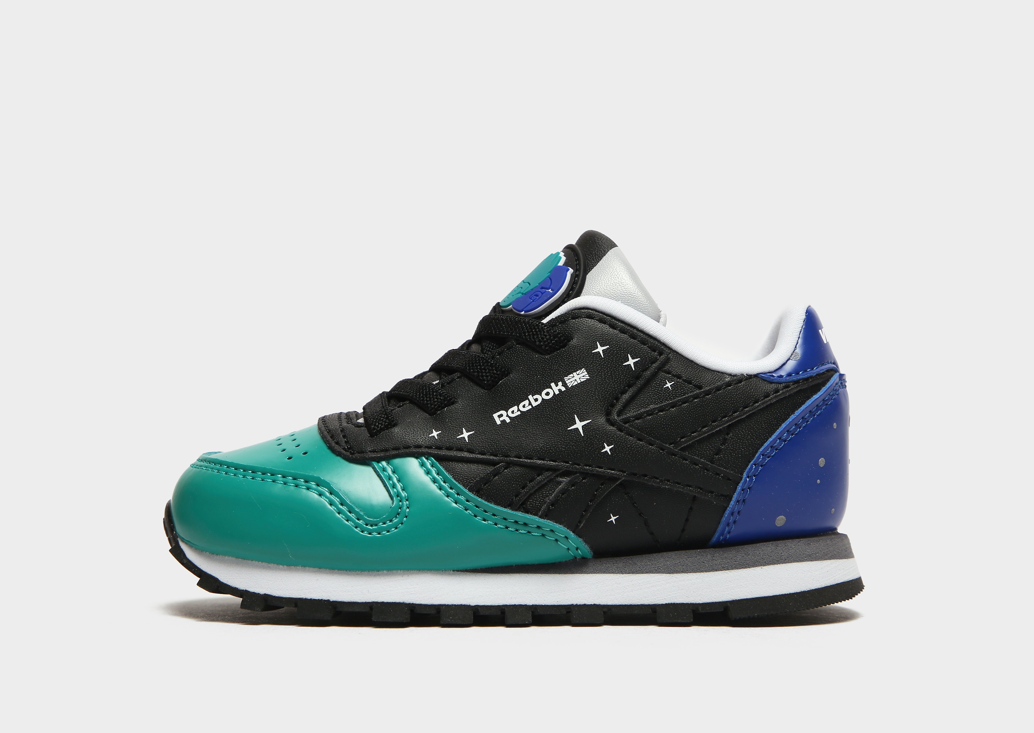 

Reebok Classic PJ Mask Infant - Emerald Haze / Core Black / Cobalt - Kids, Emerald Haze / Core Black / Cobalt