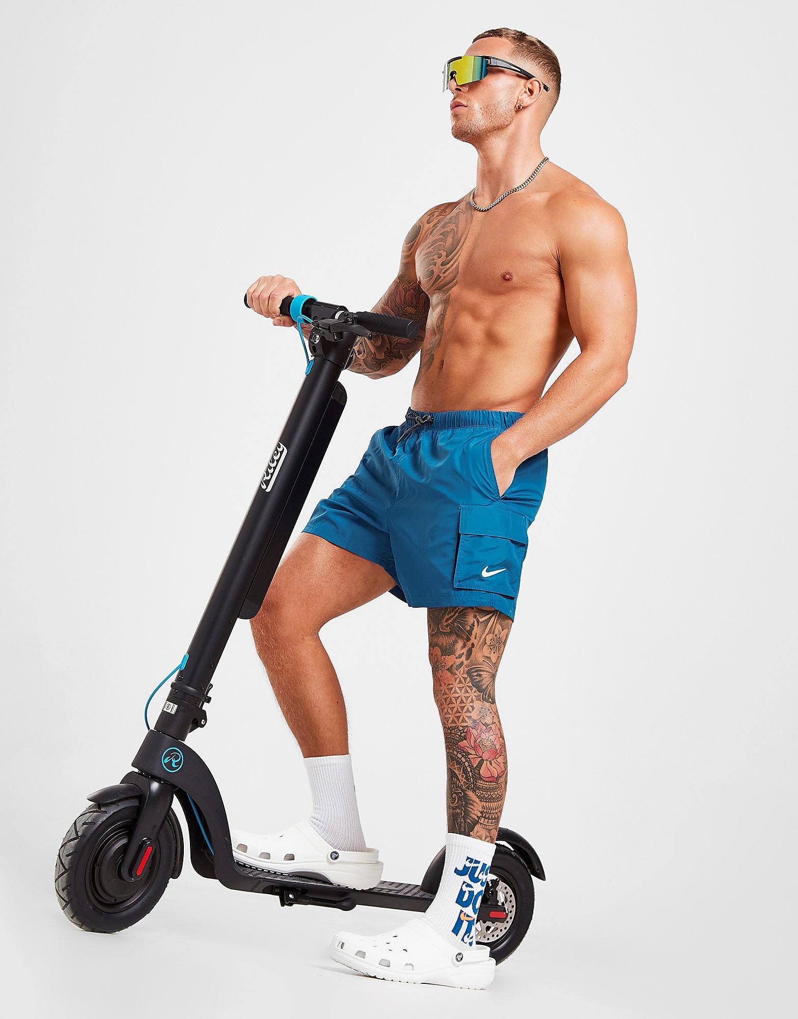 

Nike Cargo Swim Shorts - Only at JD - Blue - Mens, Blue