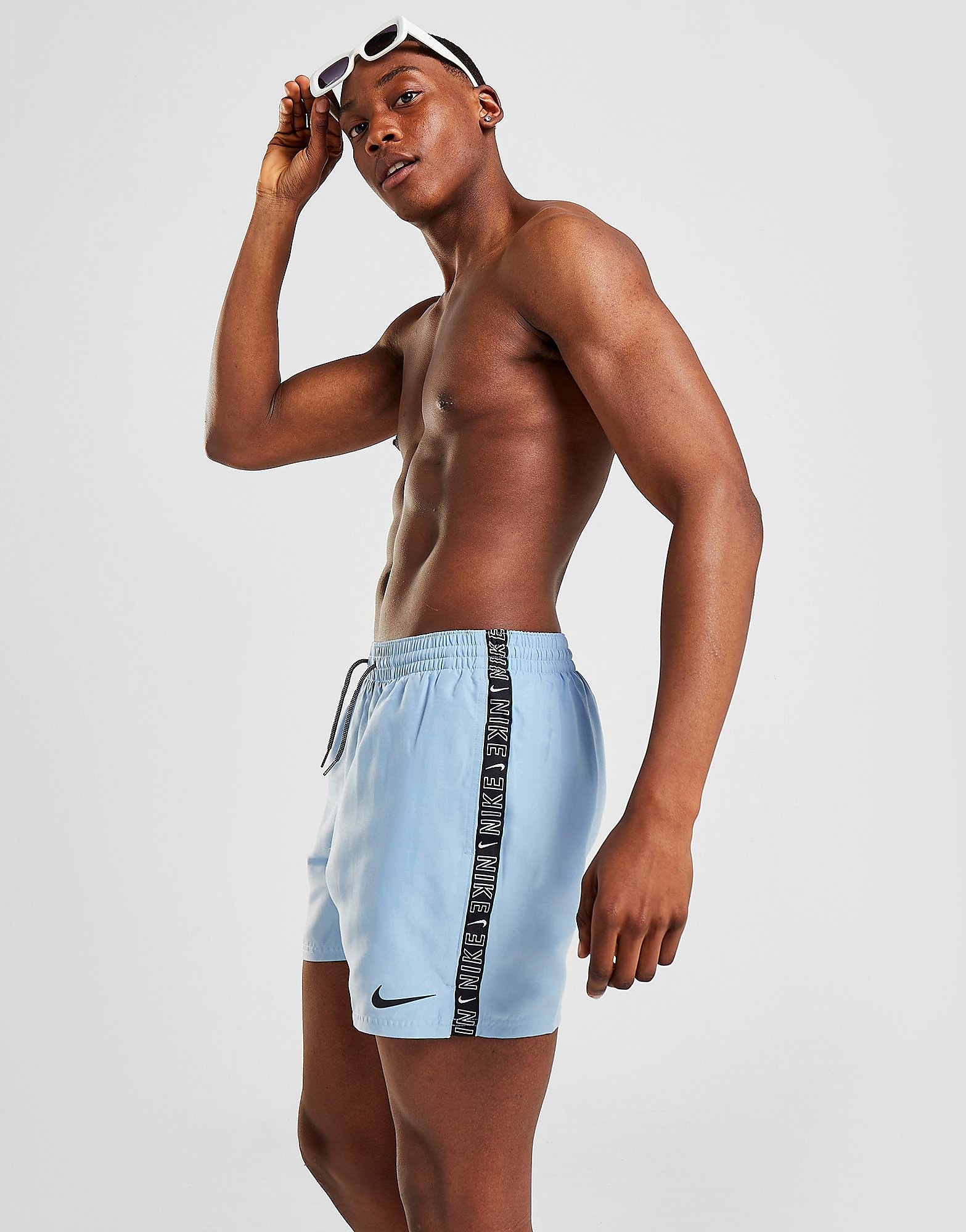 

Nike Tape Swim Shorts - Only at JD - Blue - Mens, Blue