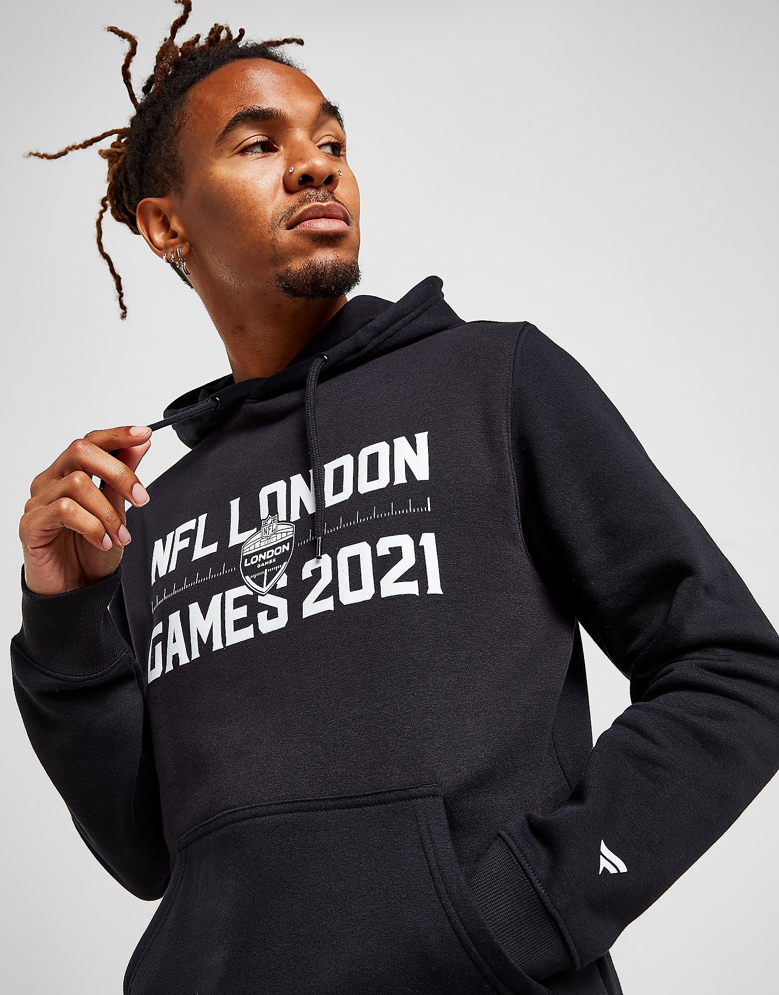 

Official Team NFL London Games 2021 Hoodie - Black - Mens, Black