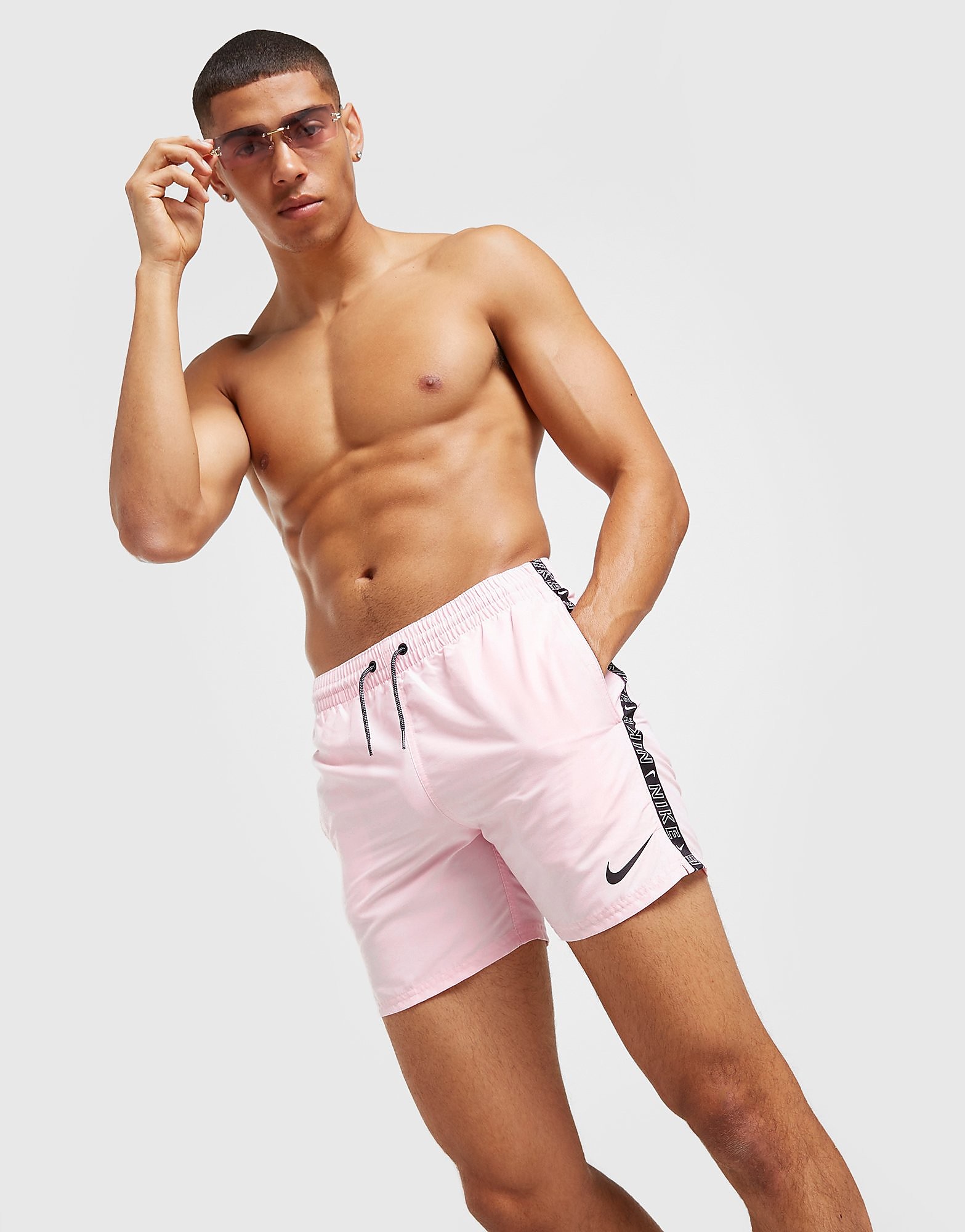 

Nike Tape Swim Shorts - Only at JD - Pink - Mens, Pink