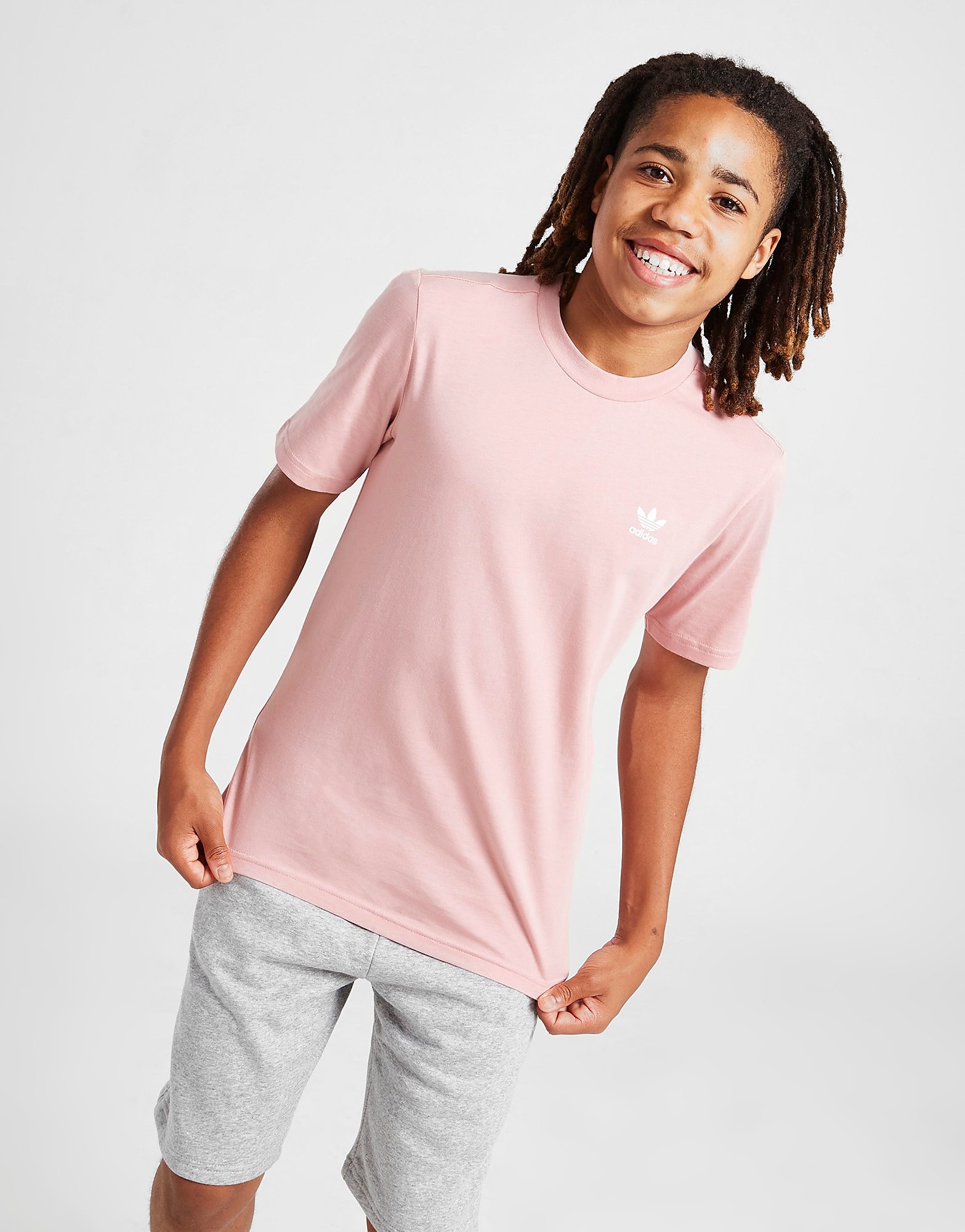 

adidas Originals Trefoil Essential T-Shirt Junior - Pink - Kids, Pink