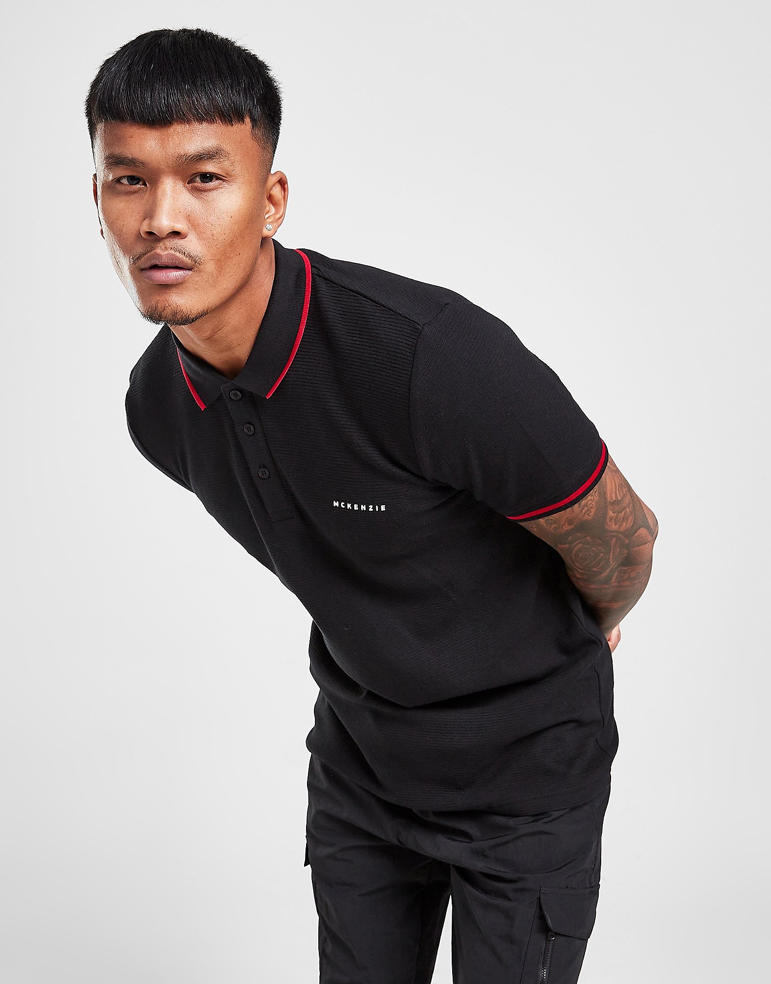 McKenzie Henry Polo Shirt - Only at JD, Zwart