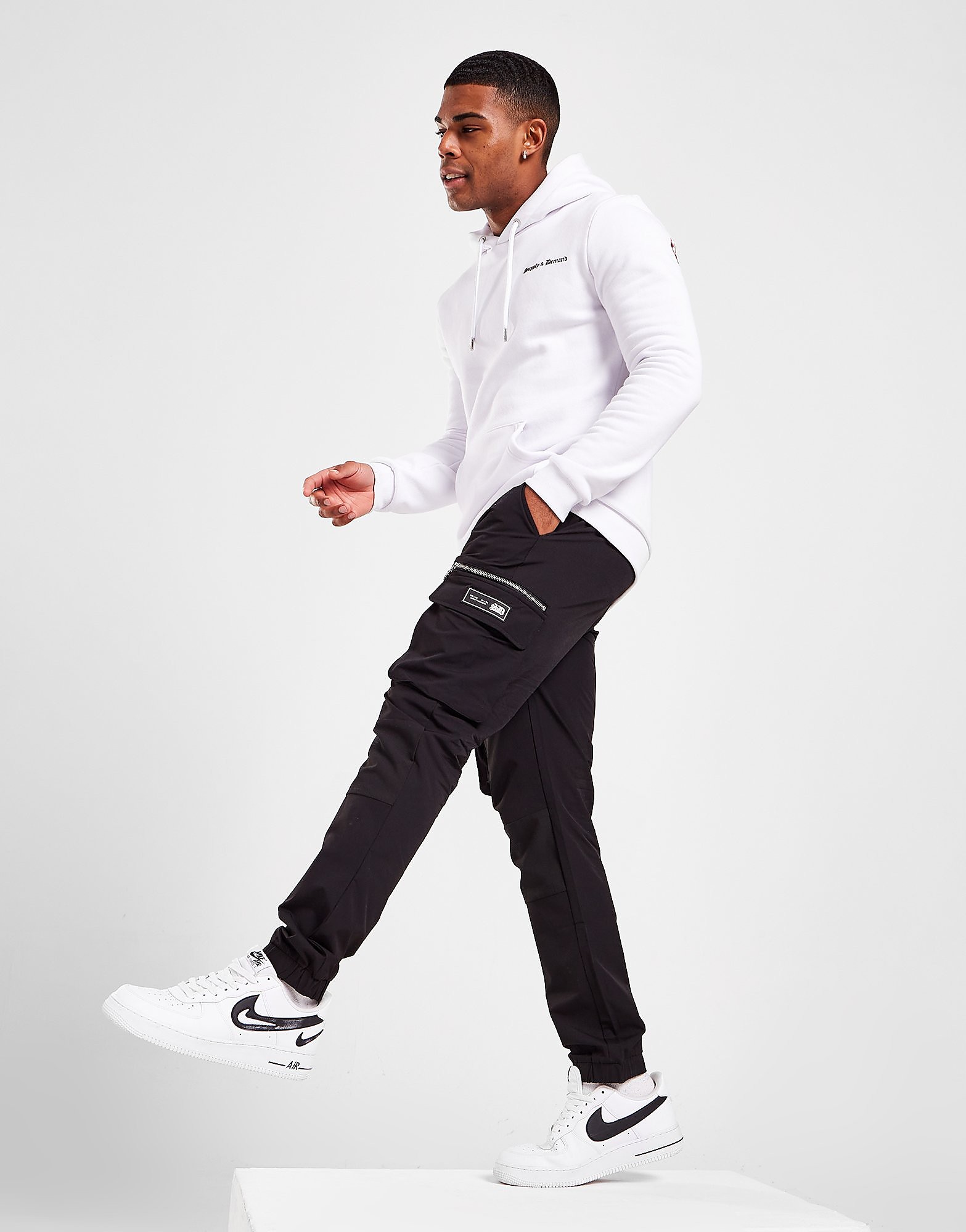 

Supply & Demand Sniper Cargo Track Pants - Only at JD - Black - Mens, Black