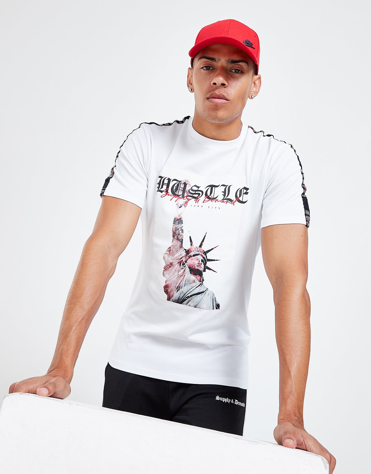 

Supply & Demand Spike T-Shirt - Only at JD - WHITE - Mens, WHITE