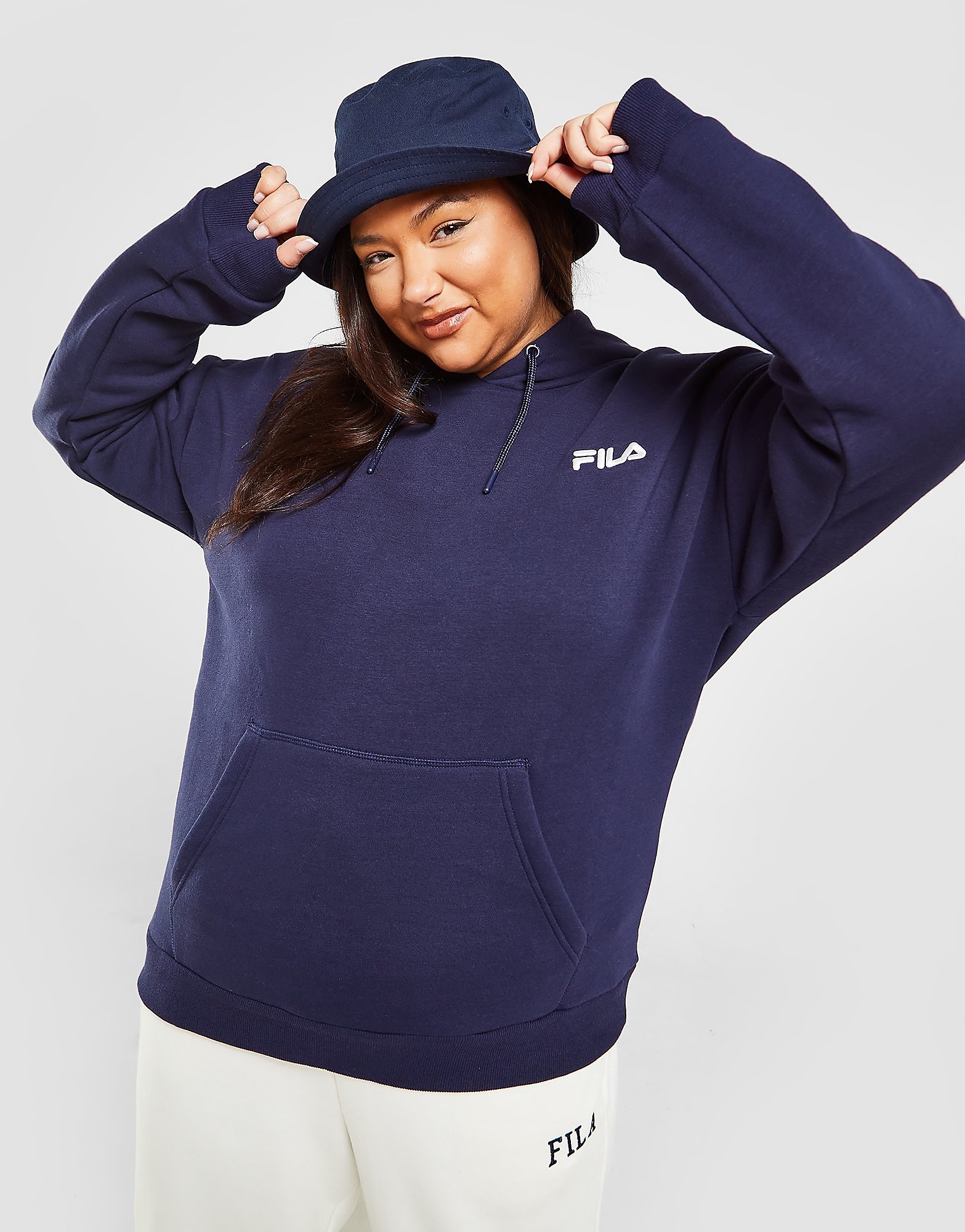

Fila Plus Size Core Overhead Hoodie - Blue - Womens, Blue