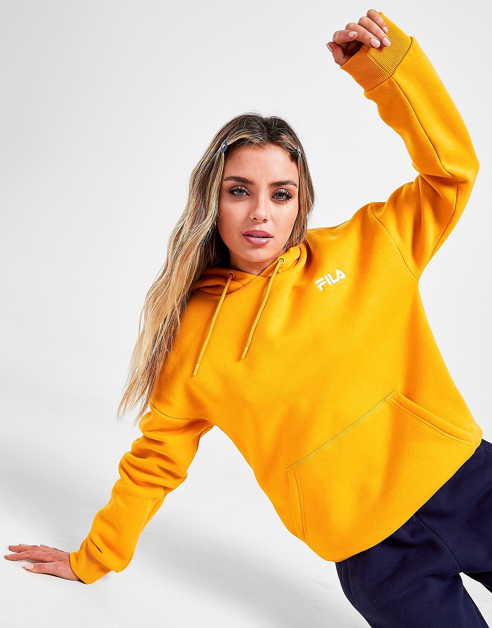 

Fila Plus Size Core Overhead Hoodie - Yellow - Womens, Yellow