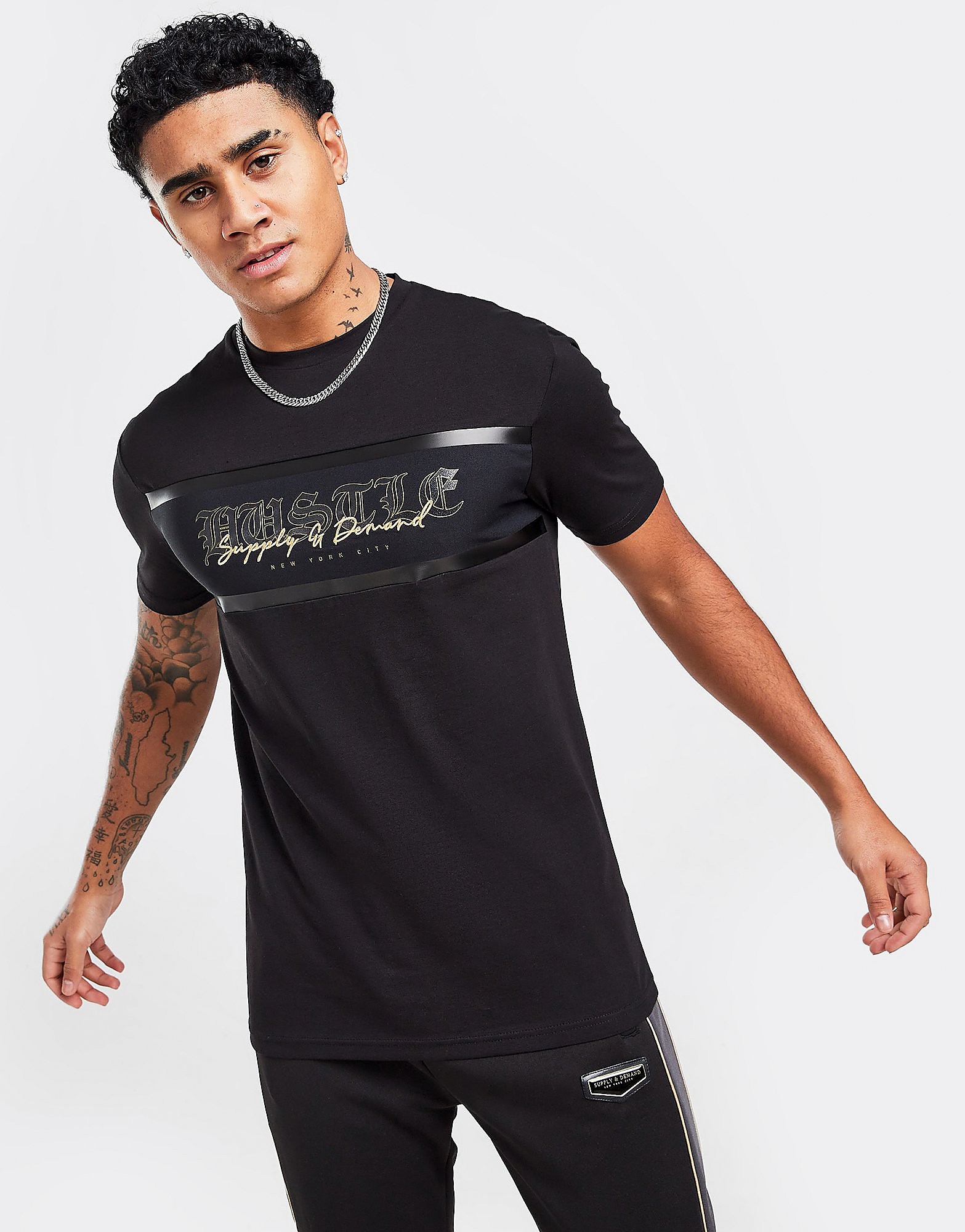 

Supply & Demand Mist T-Shirt - Black - Mens, Black
