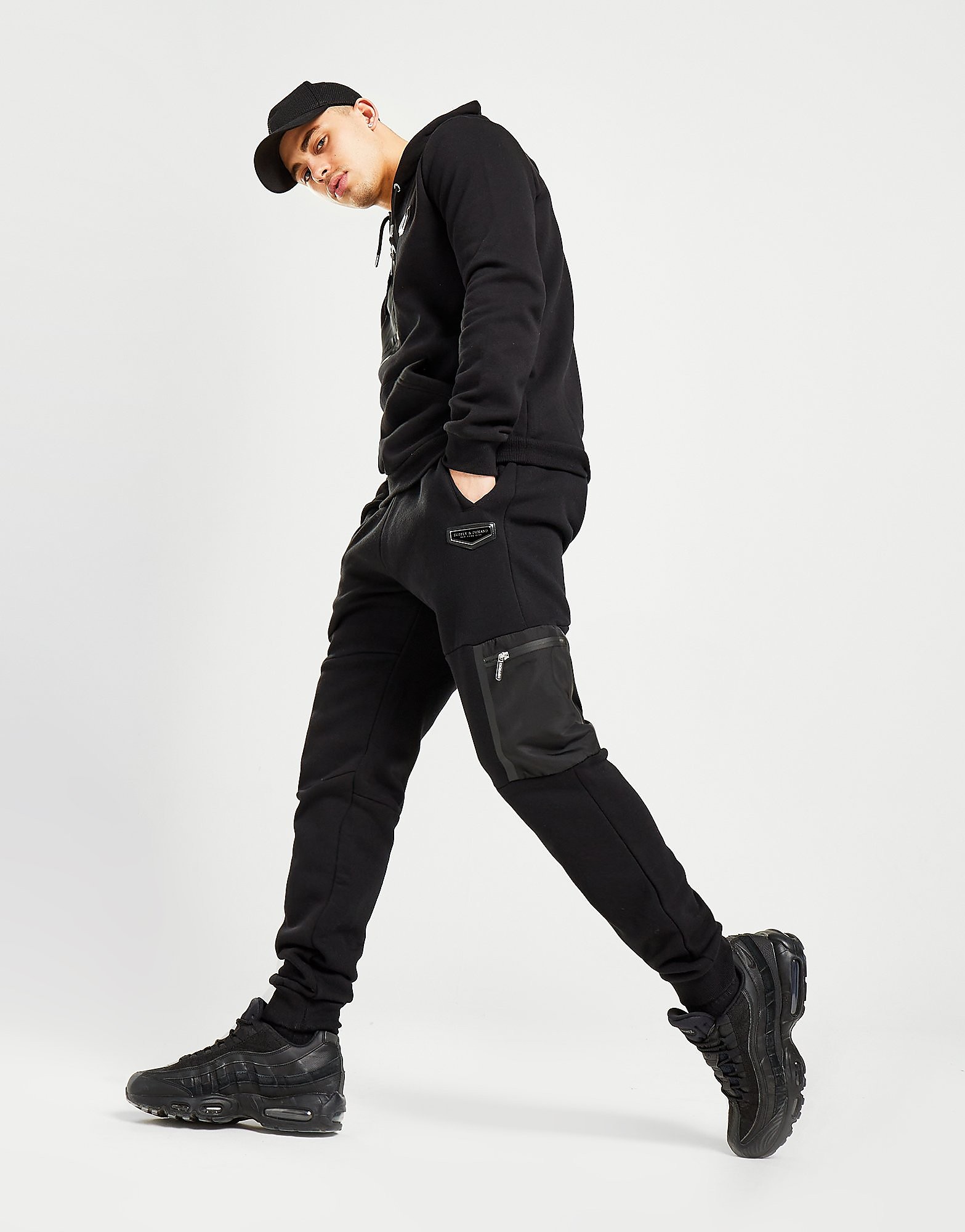 

Supply & Demand Confide Cargo Joggers - Black - Mens, Black