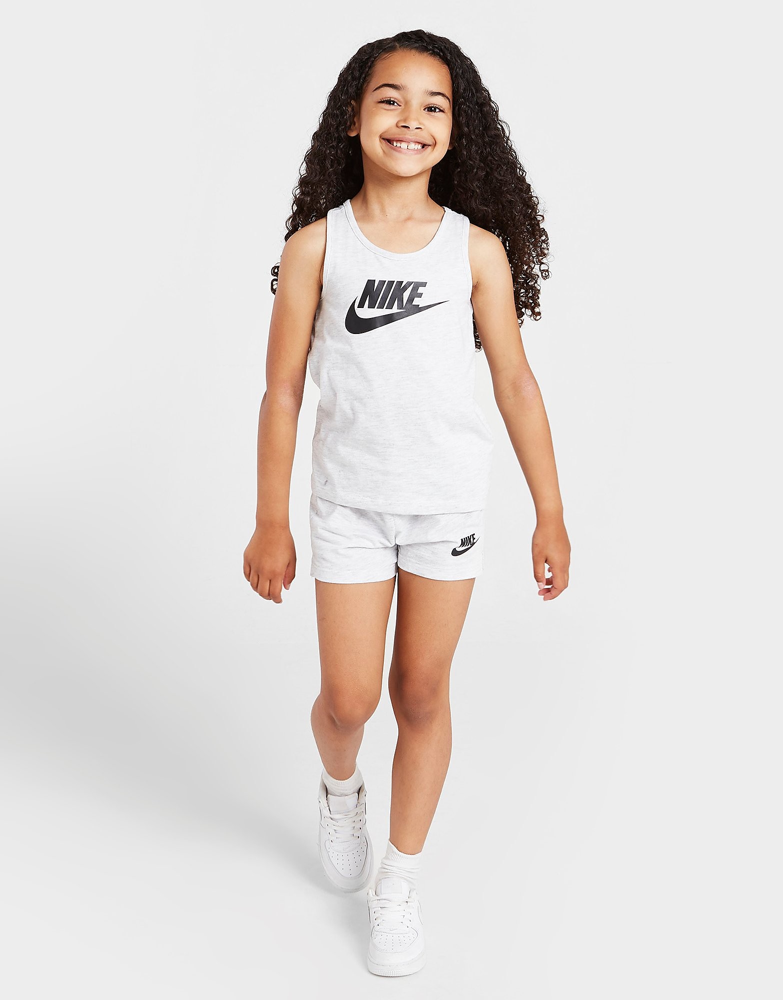 

Nike Girls' Club Tank/Shorts Set Children - Grey - Kids, Grey