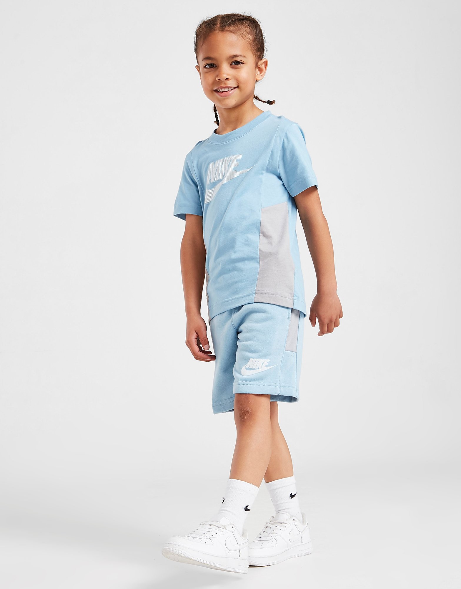 

Nike Hybrid T-Shirt/Shorts Set Children - Blue - Kids, Blue