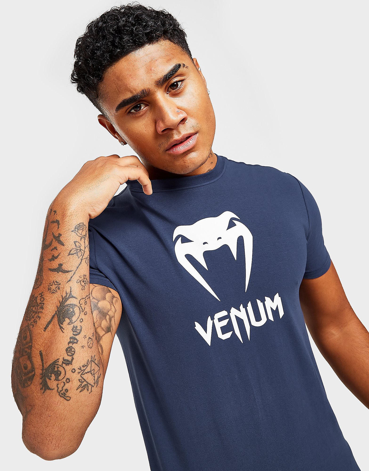 Venum Classic T-Shirt - Blue - Mens, Blue