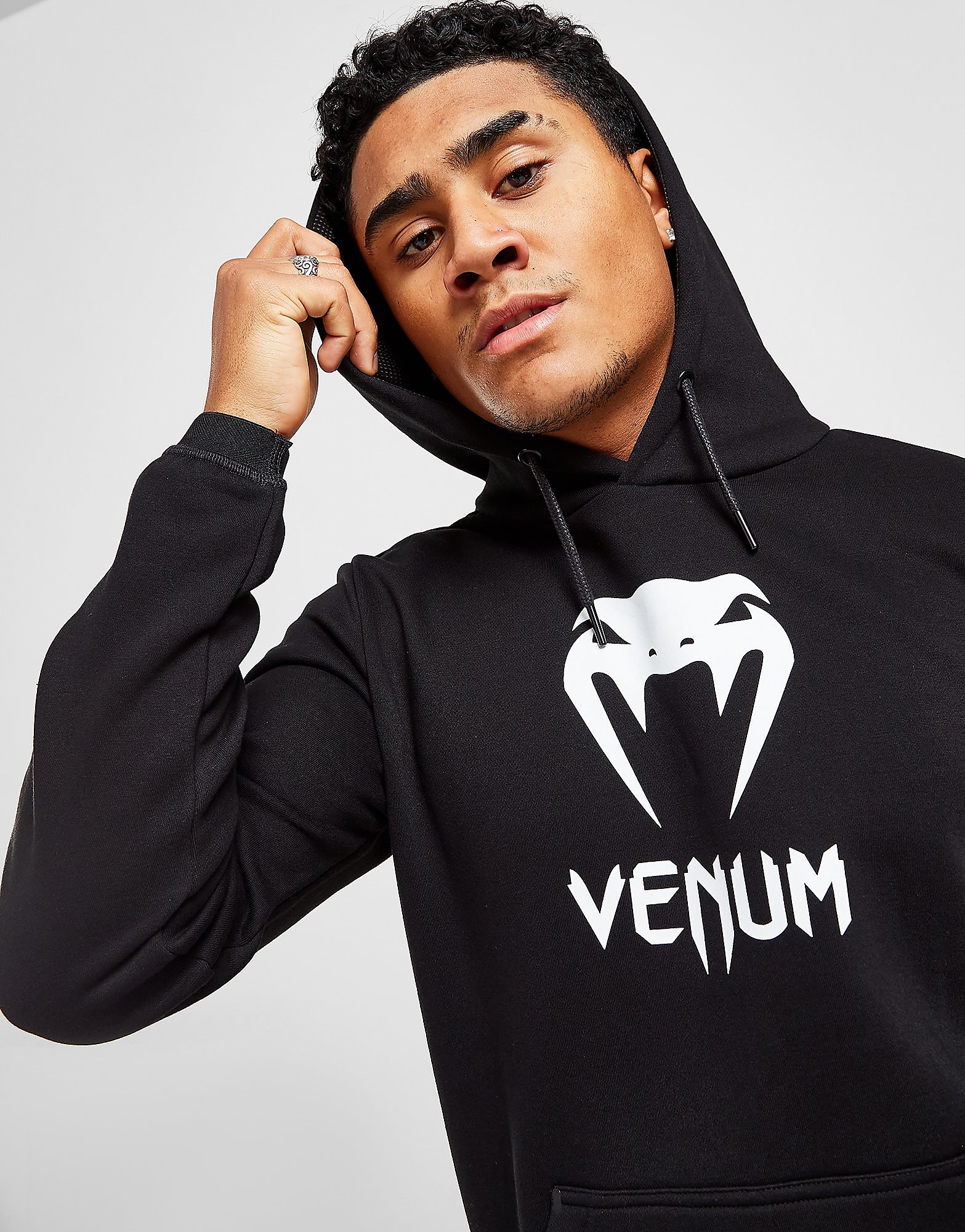 

Venum Classic Hoodie - Black - Mens, Black