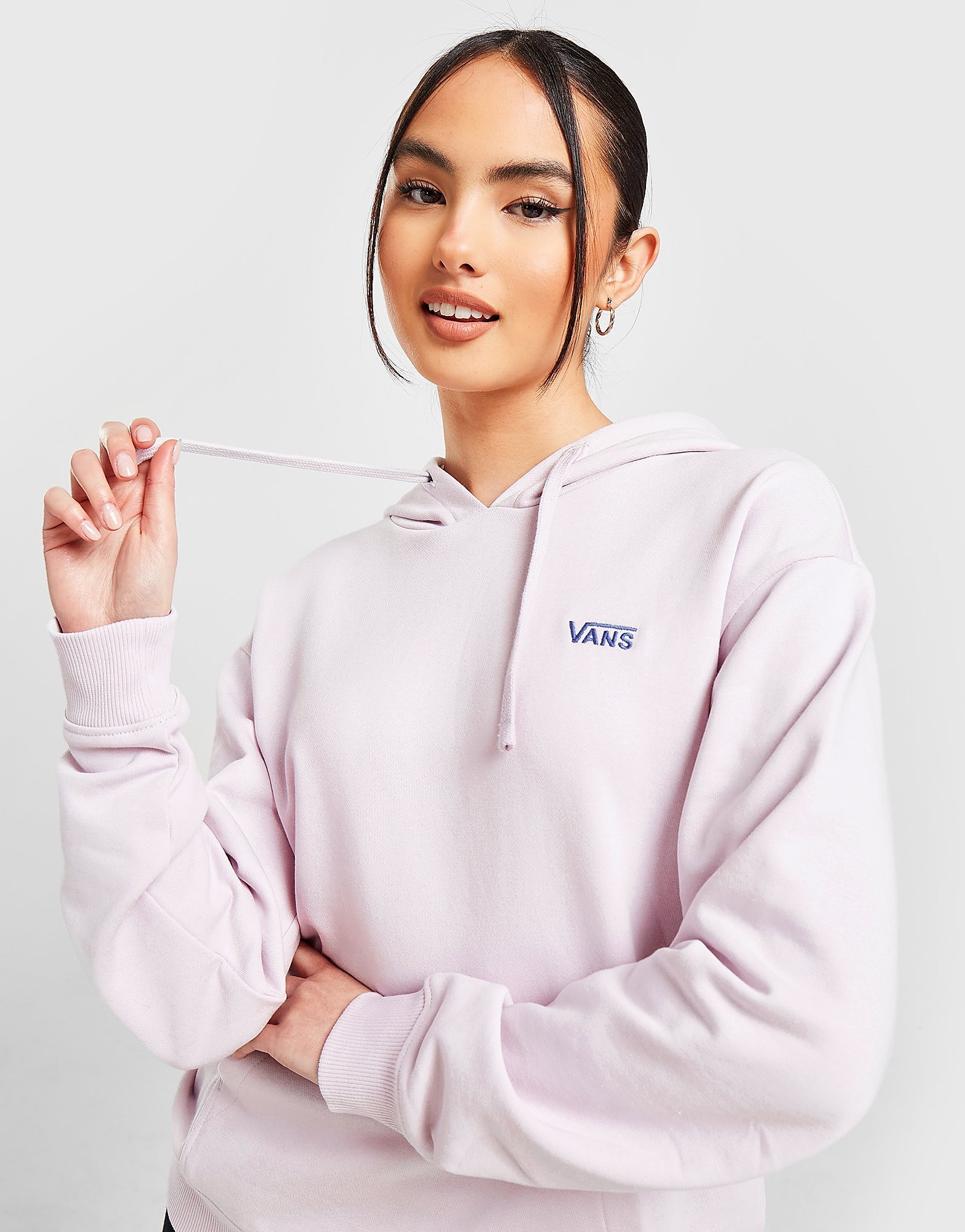 Vans Small Logo Hoodie - Purple - Womens, Purple