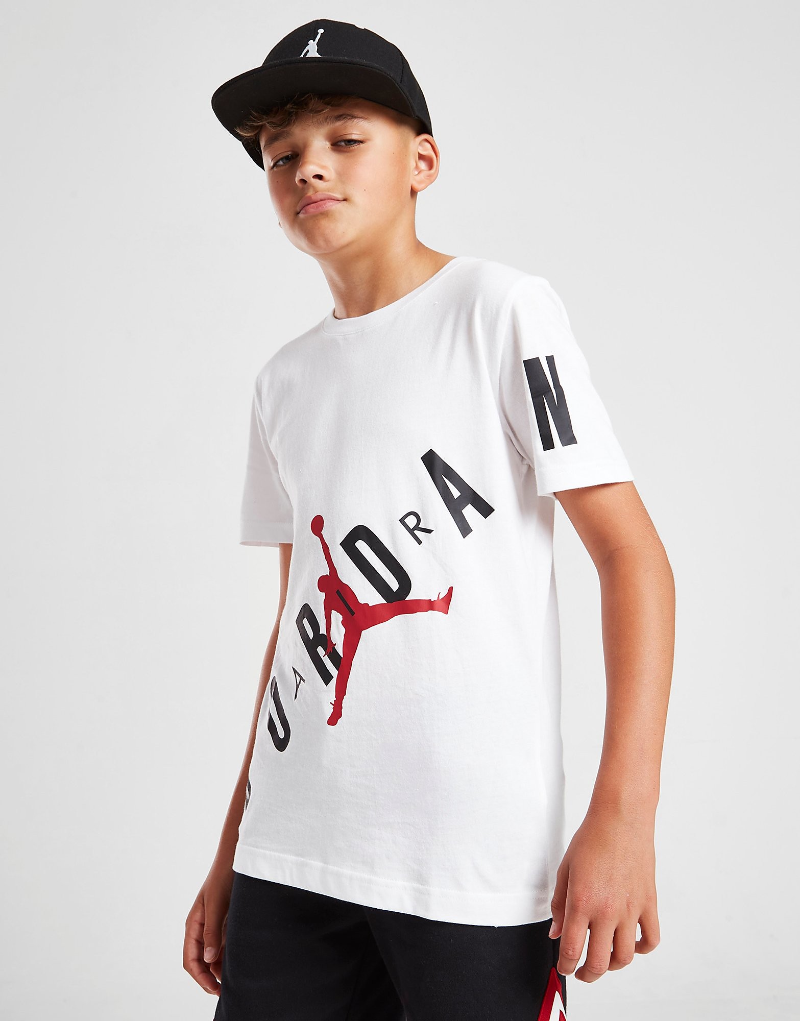 

Jordan Stretch Logo T-Shirt Junior - White - Kids, White