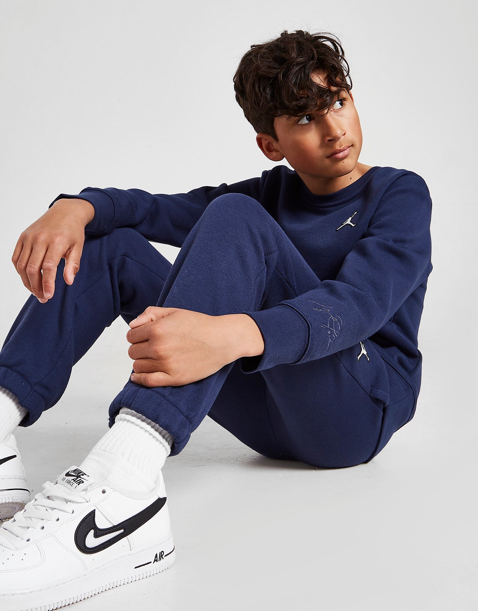 

Jordan Essential Jumpman Crew Sweatshirt Junior - Navy - Kids, Navy