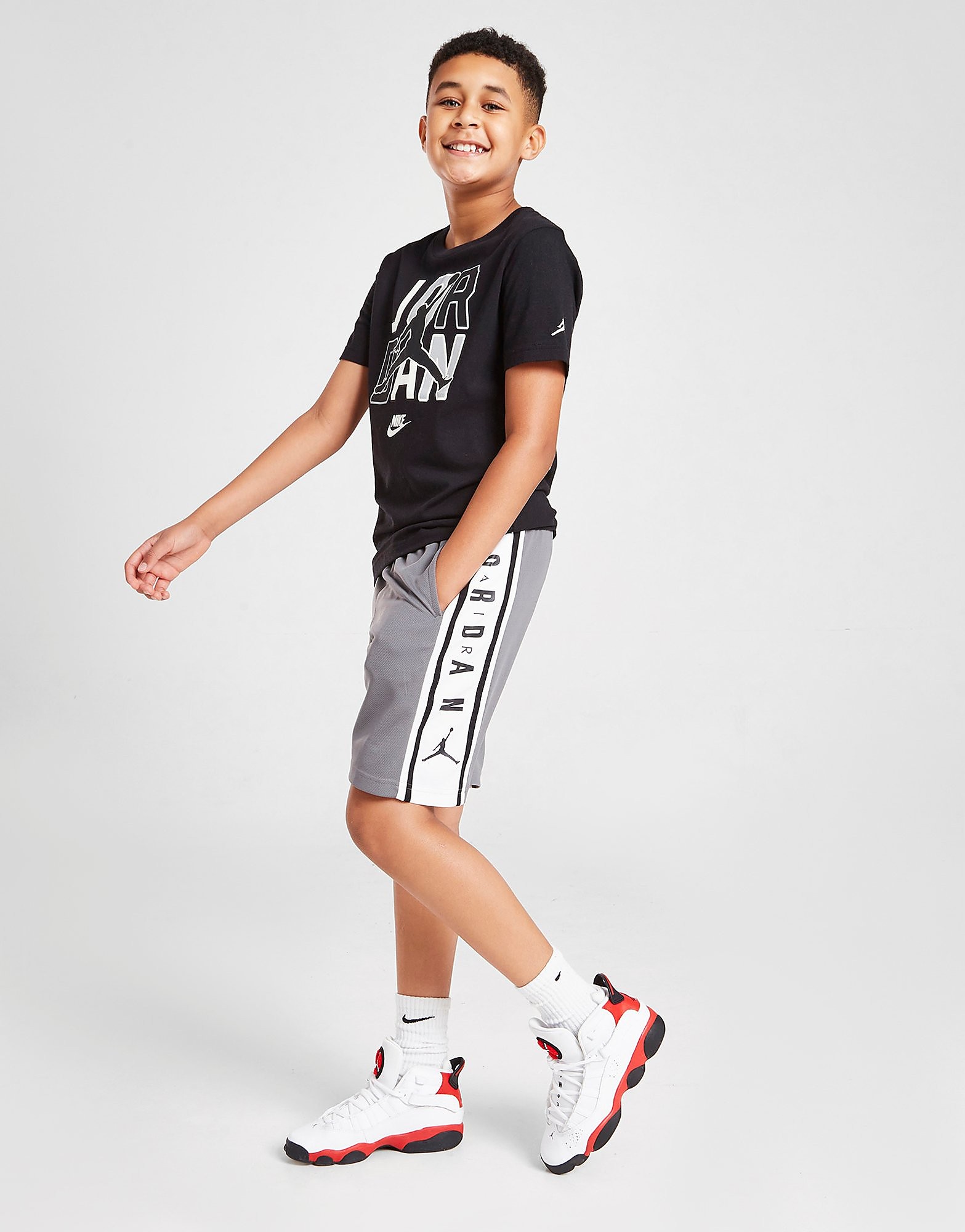 

Jordan Basketball Shorts Junior - Only at JD - Grey - Kids, Grey