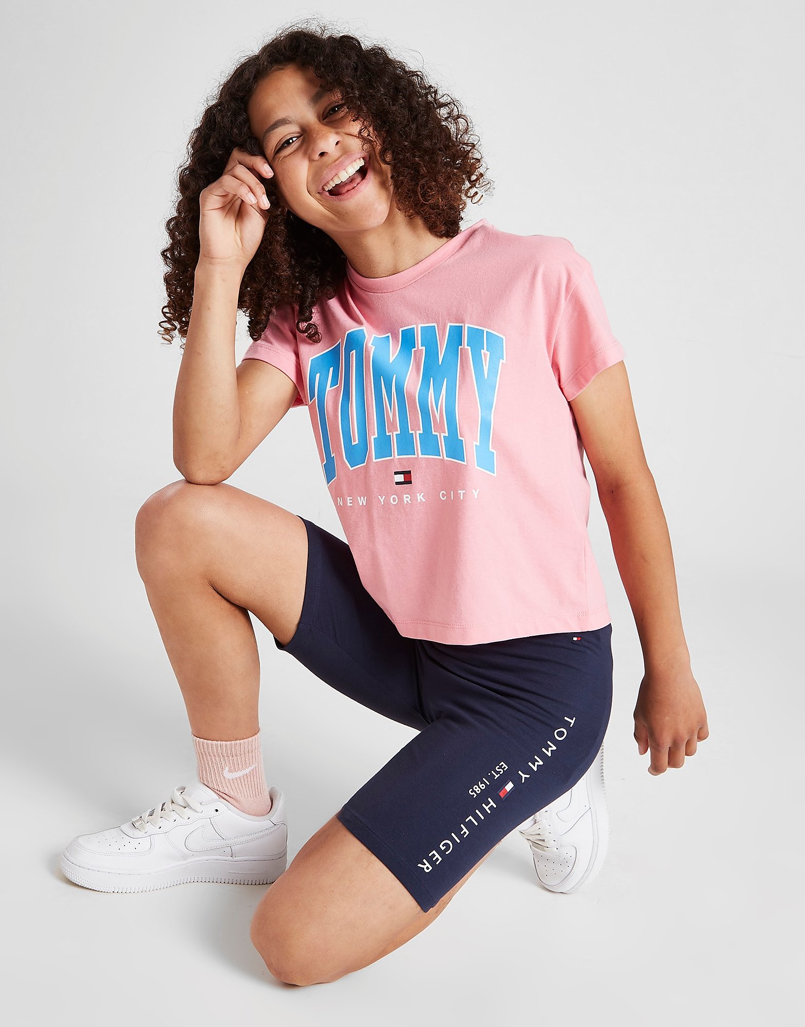 

Tommy Hilfiger Girls' Essential Cycle Shorts Junior - Navy - Kids, Navy