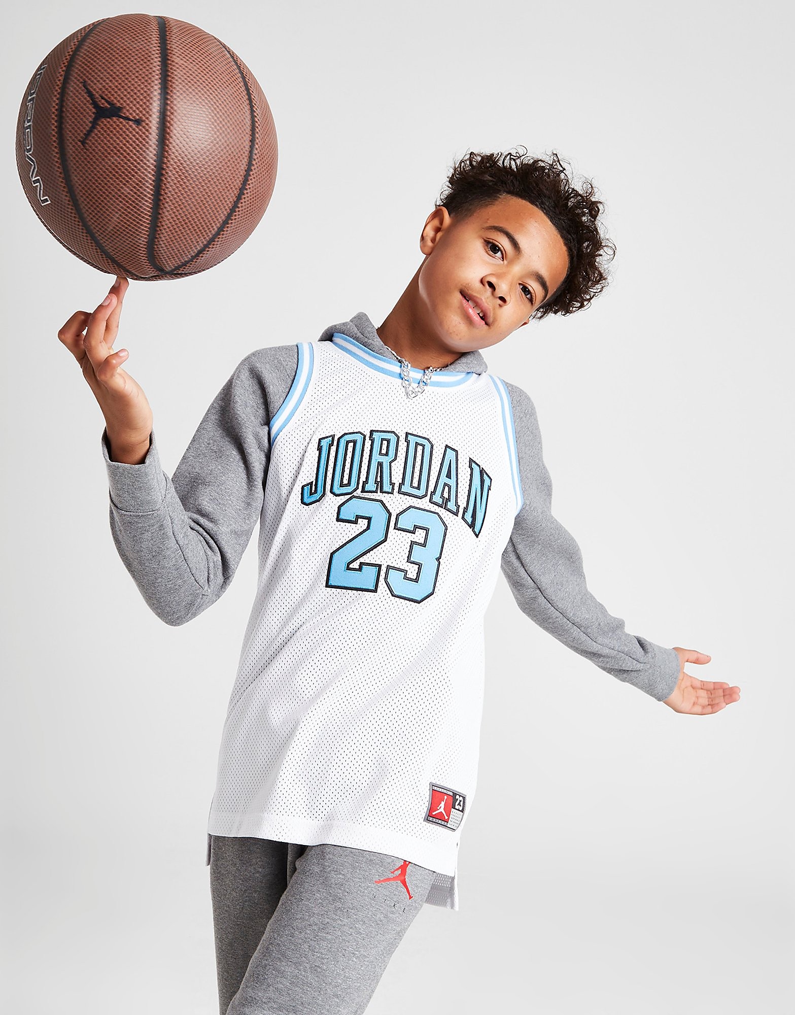 

Jordan 23 Mesh Vest Junior - White - Kids, White