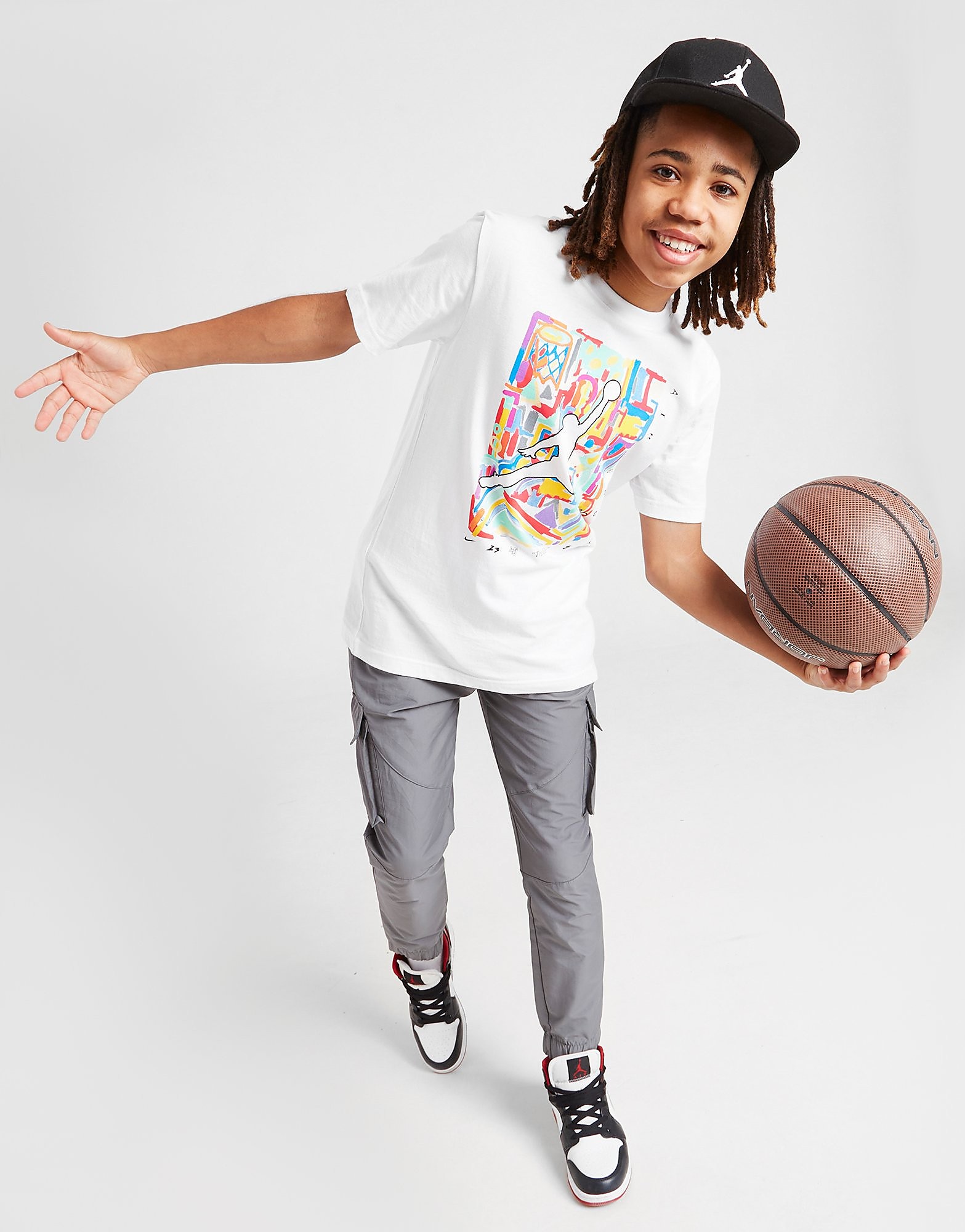 

Jordan Multi Box T-Shirt Junior - White - Kids, White