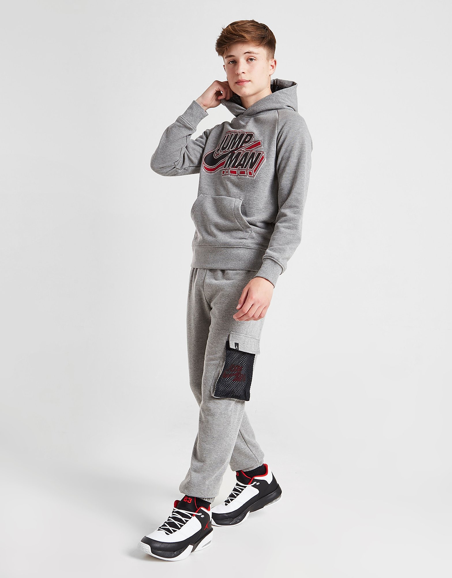 

Jordan Jumpman Fleece Cargo Joggers Junior - Grey - Kids, Grey