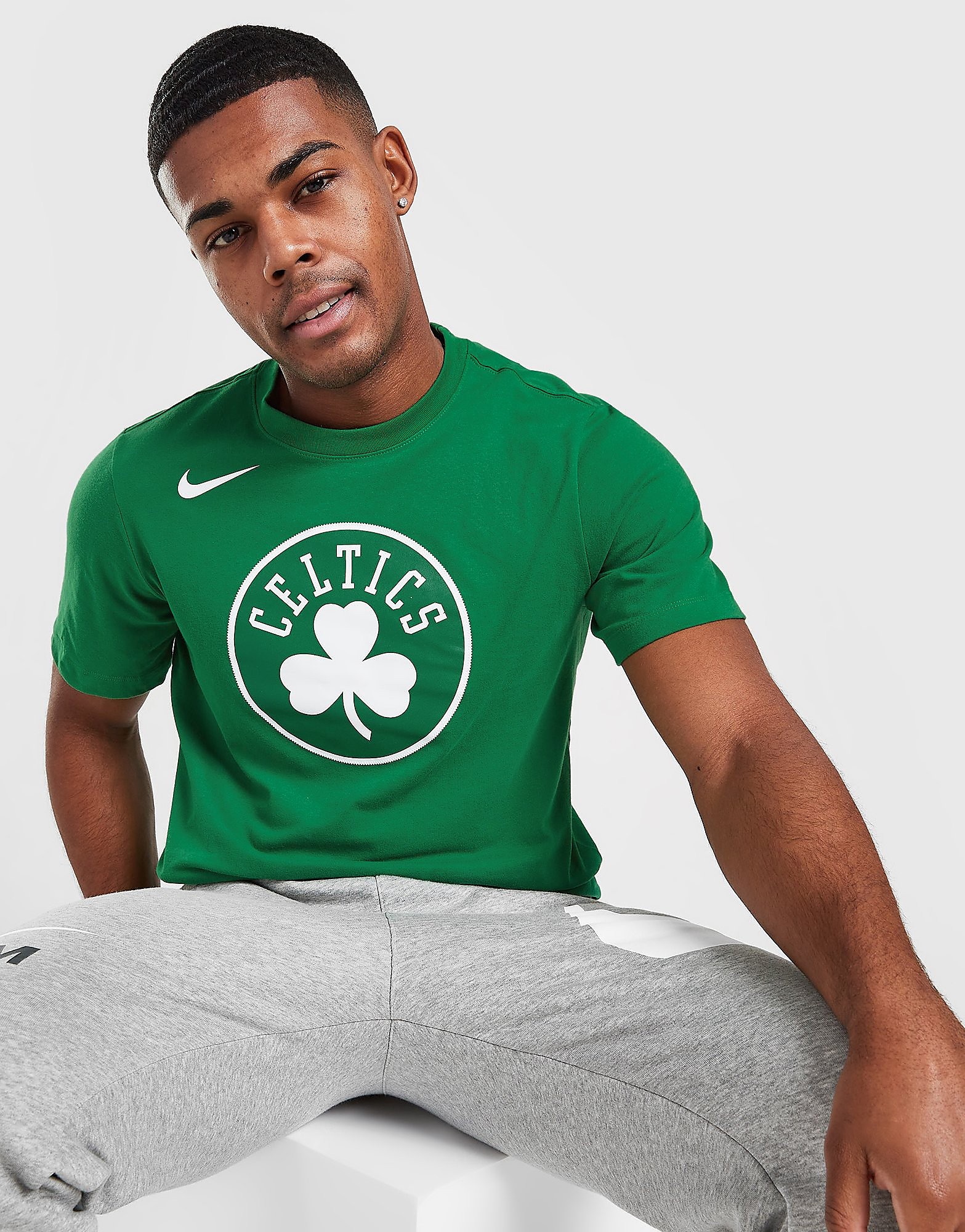 

Nike NBA Boston Celtics Essential Logo T-Shirt - Clover - Mens, Clover