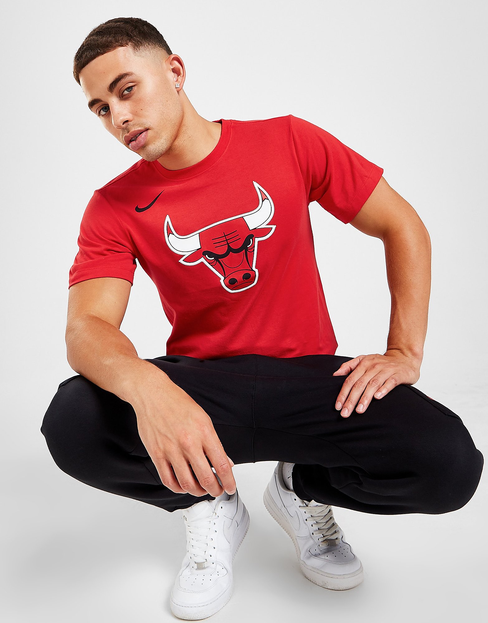 

Nike NBA Chicago Bulls Logo T-Shirt - University Red - Mens, University Red