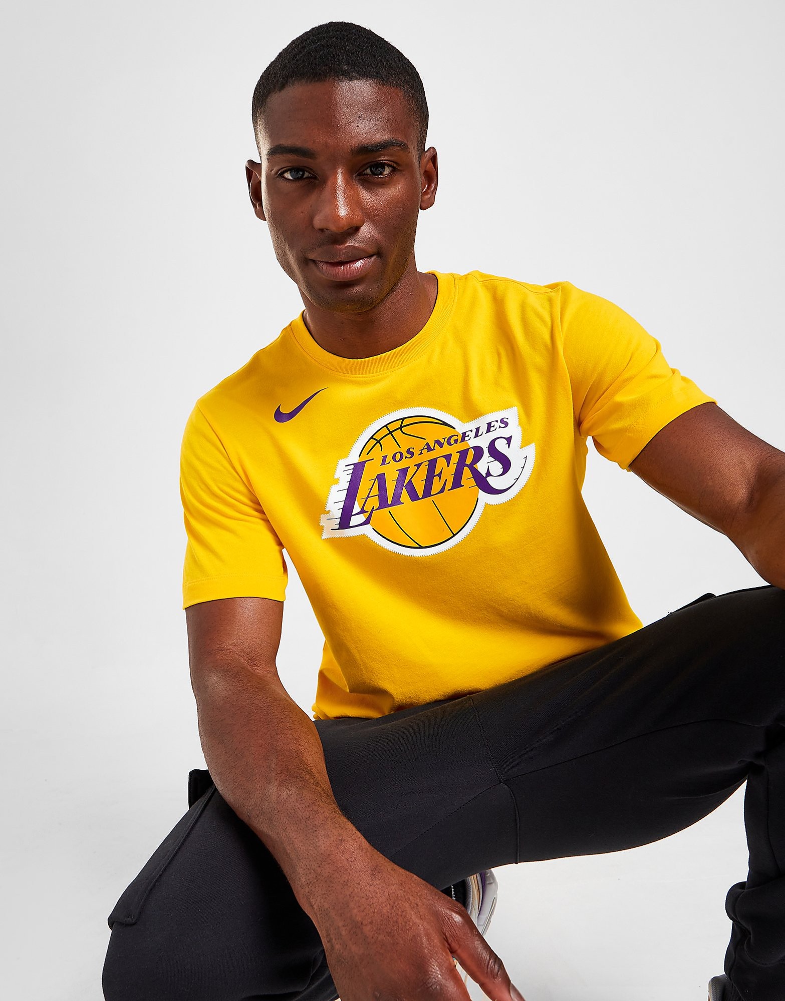 

Nike NBA Los Angeles Lakers Essential Logo T-Shirt - Amarillo - Mens, Amarillo