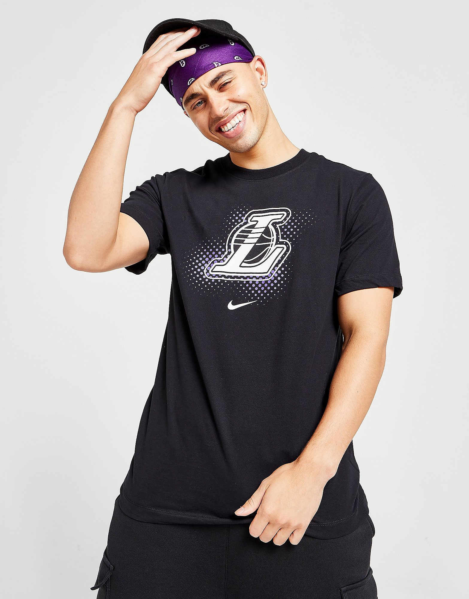 

Nike NBA Los Angeles Lakers Fitzpatrick T-Shirt - Black - Mens, Black