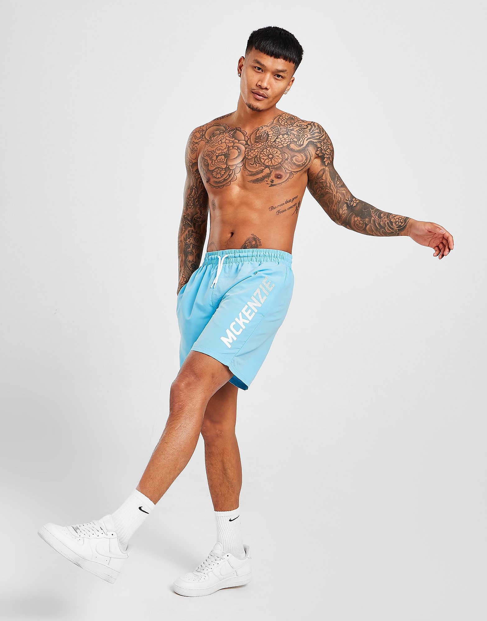 

McKenzie 2-Pack Altair Swim Shorts - Only at JD - Blue/Grey - Mens, Blue/Grey