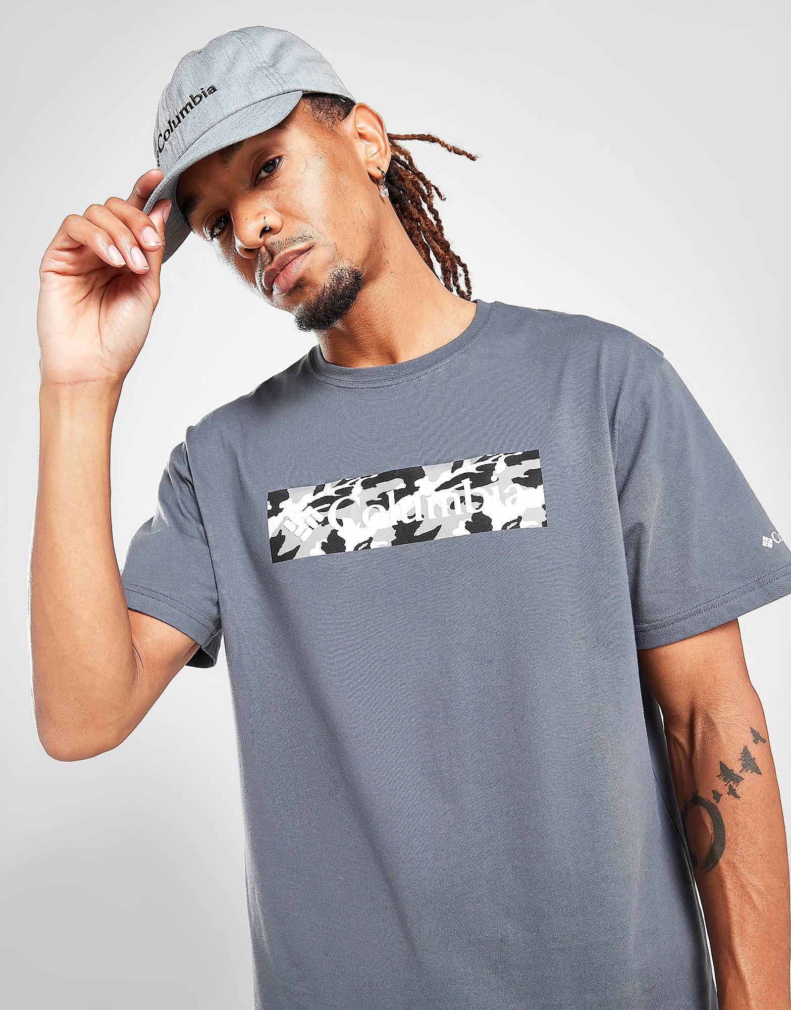 

Columbia Blend Camo T-Shirt - Grey - Mens, Grey