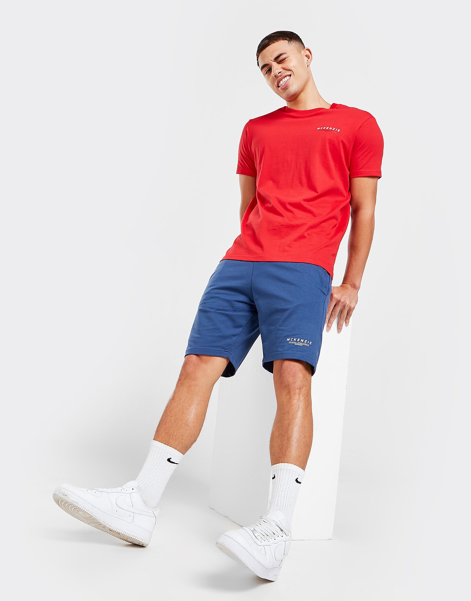 

McKenzie Essential Fleece Shorts - Only at JD - Blue - Mens, Blue