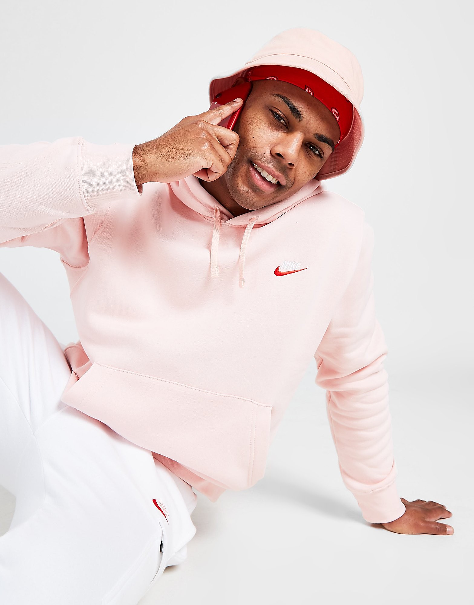 

Nike Foundation Hoodie - Pink - Mens, Pink
