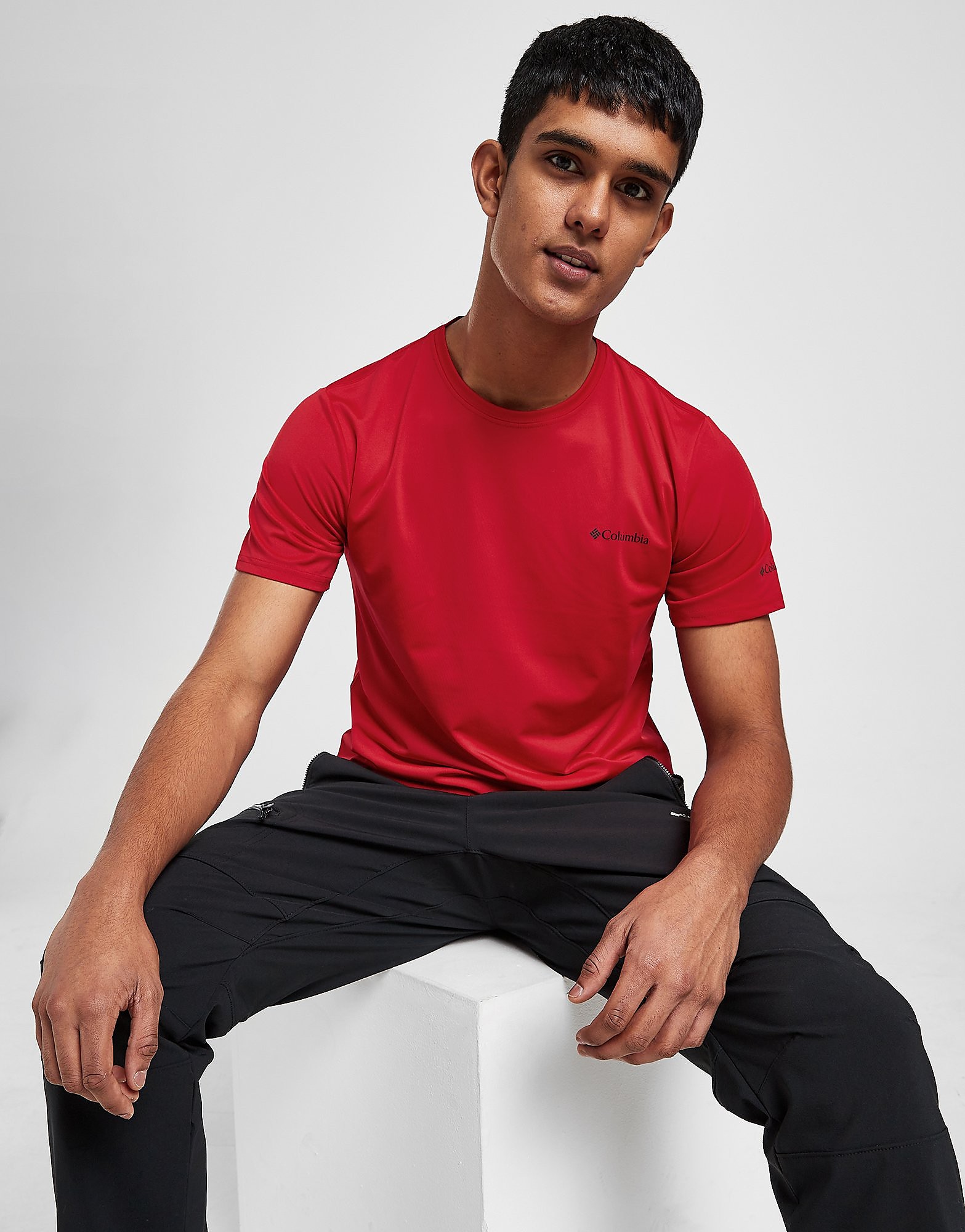 

Columbia Assent T-Shirt - Red - Mens, Red
