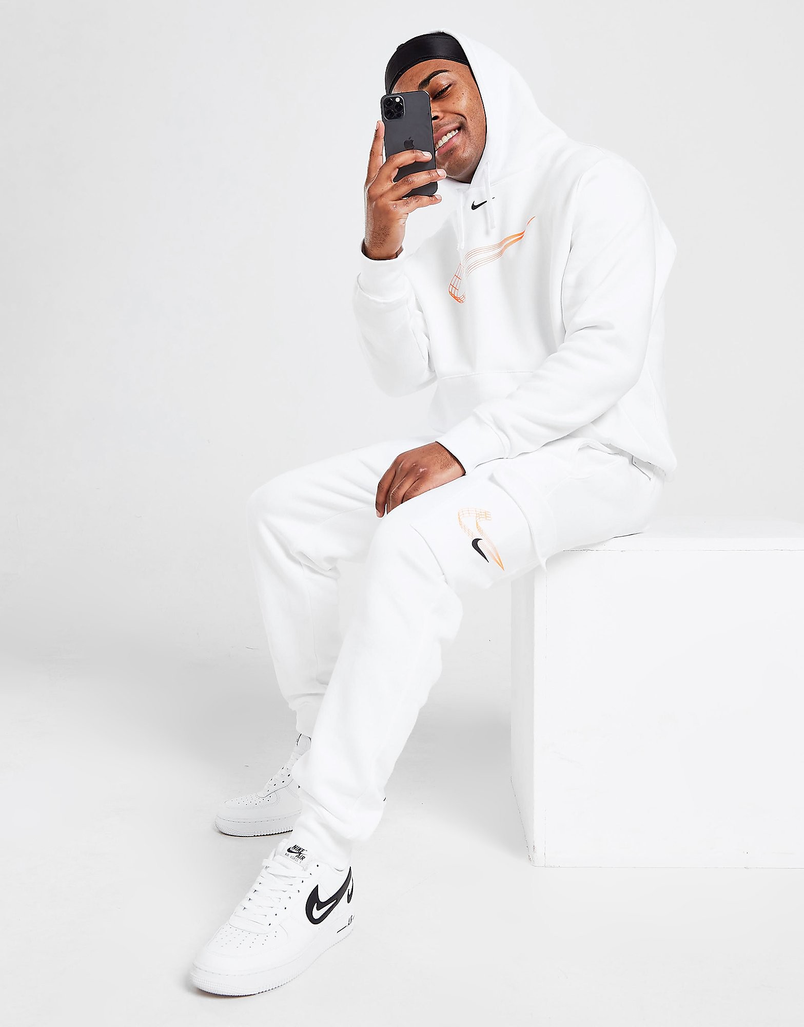 

Nike 3D Cargo Joggers - White - Mens, White