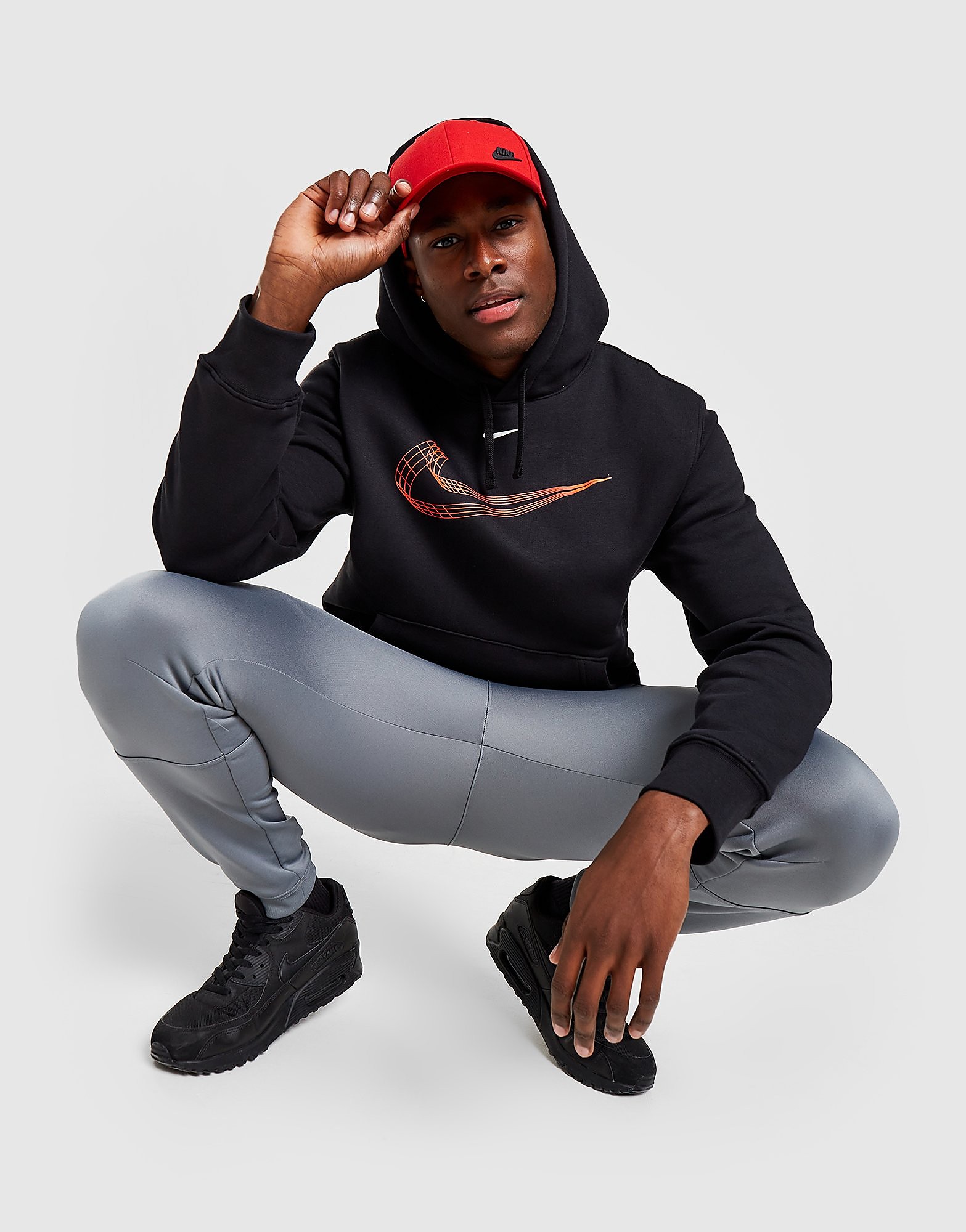 

Nike 3D Hoodie - Black - Mens, Black