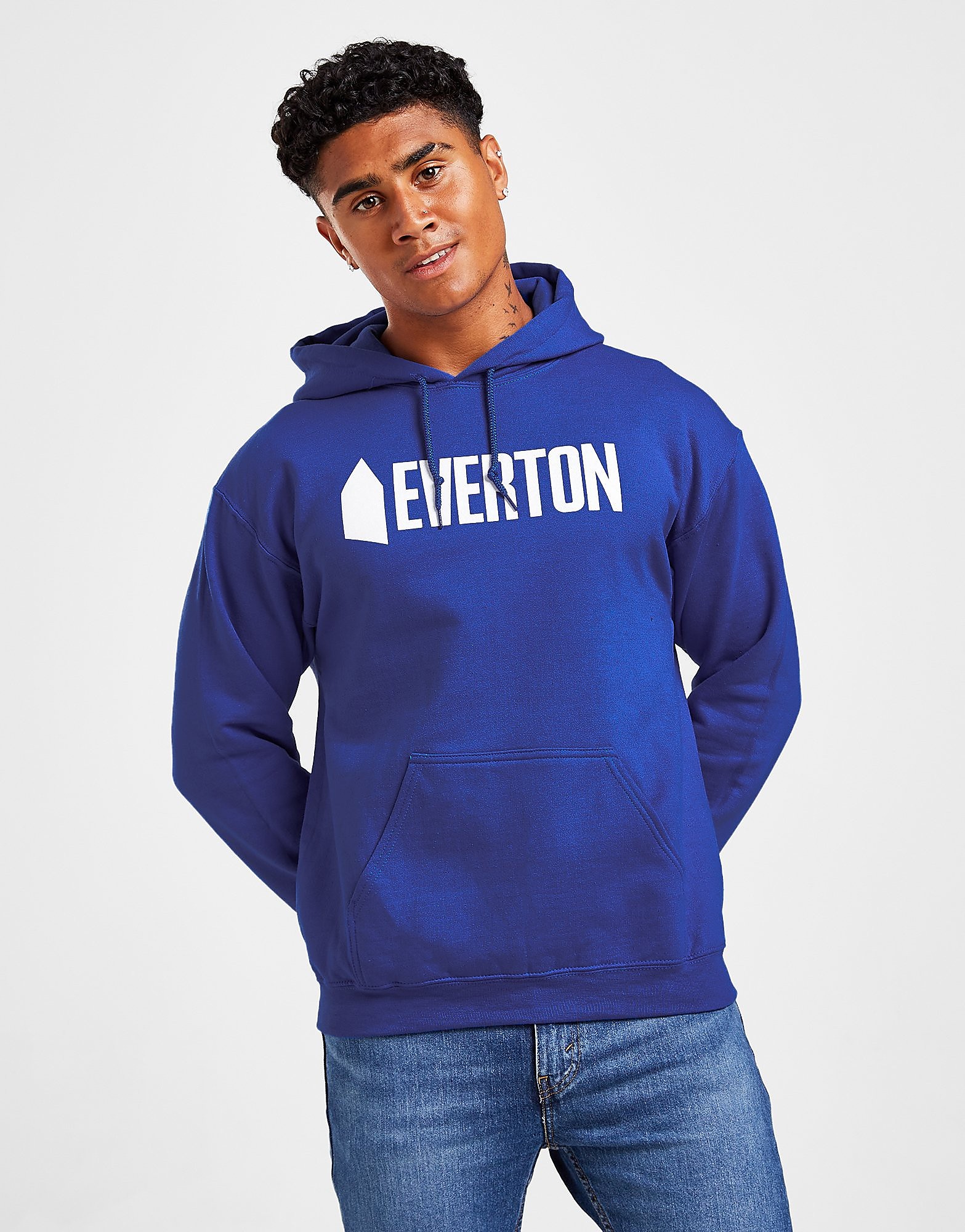 

Hummel Everton FC Wordmark Hoodie - Blue - Mens, Blue